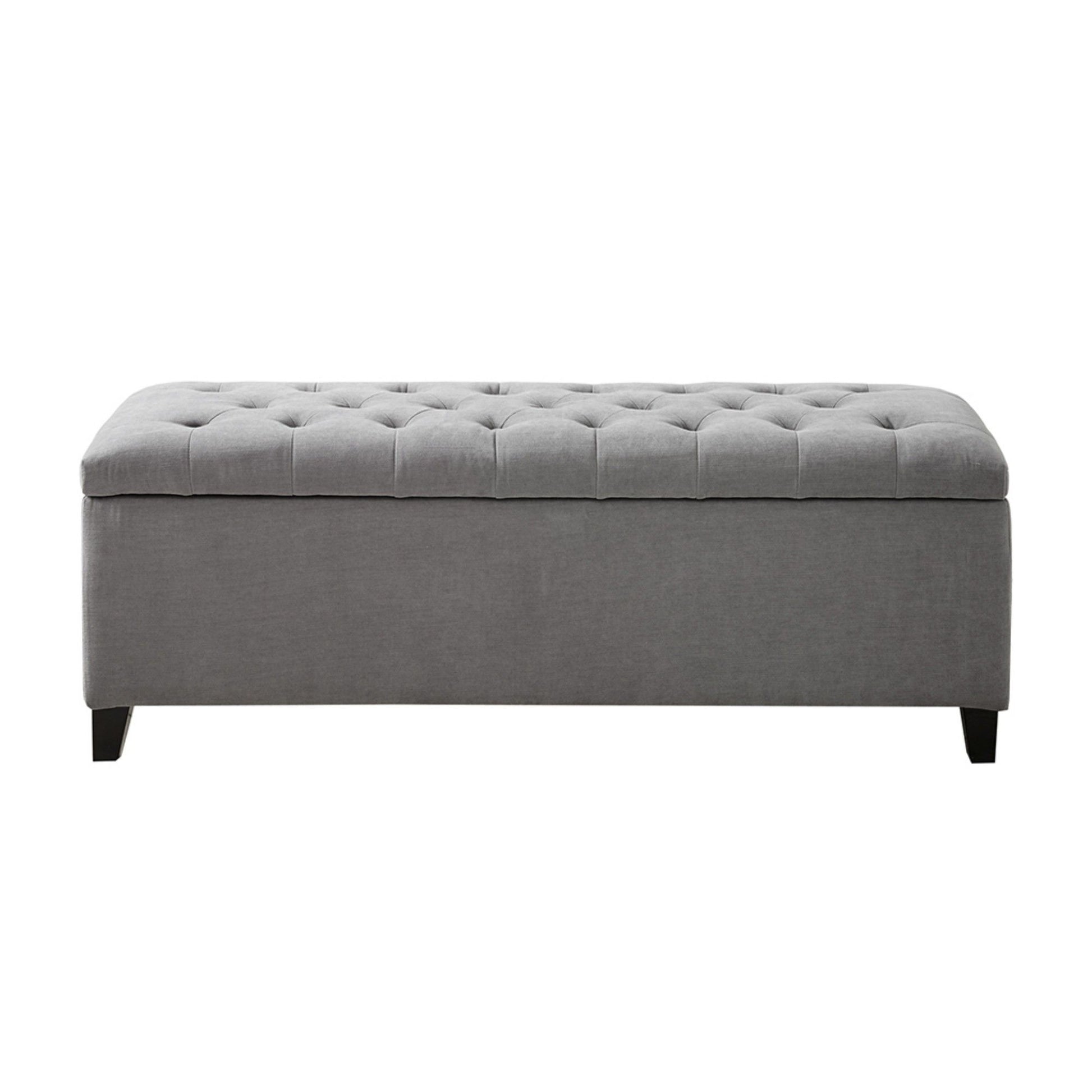 Elegant Design Tufted Top, Soft Close Storage Bench - Best Buy Furniture