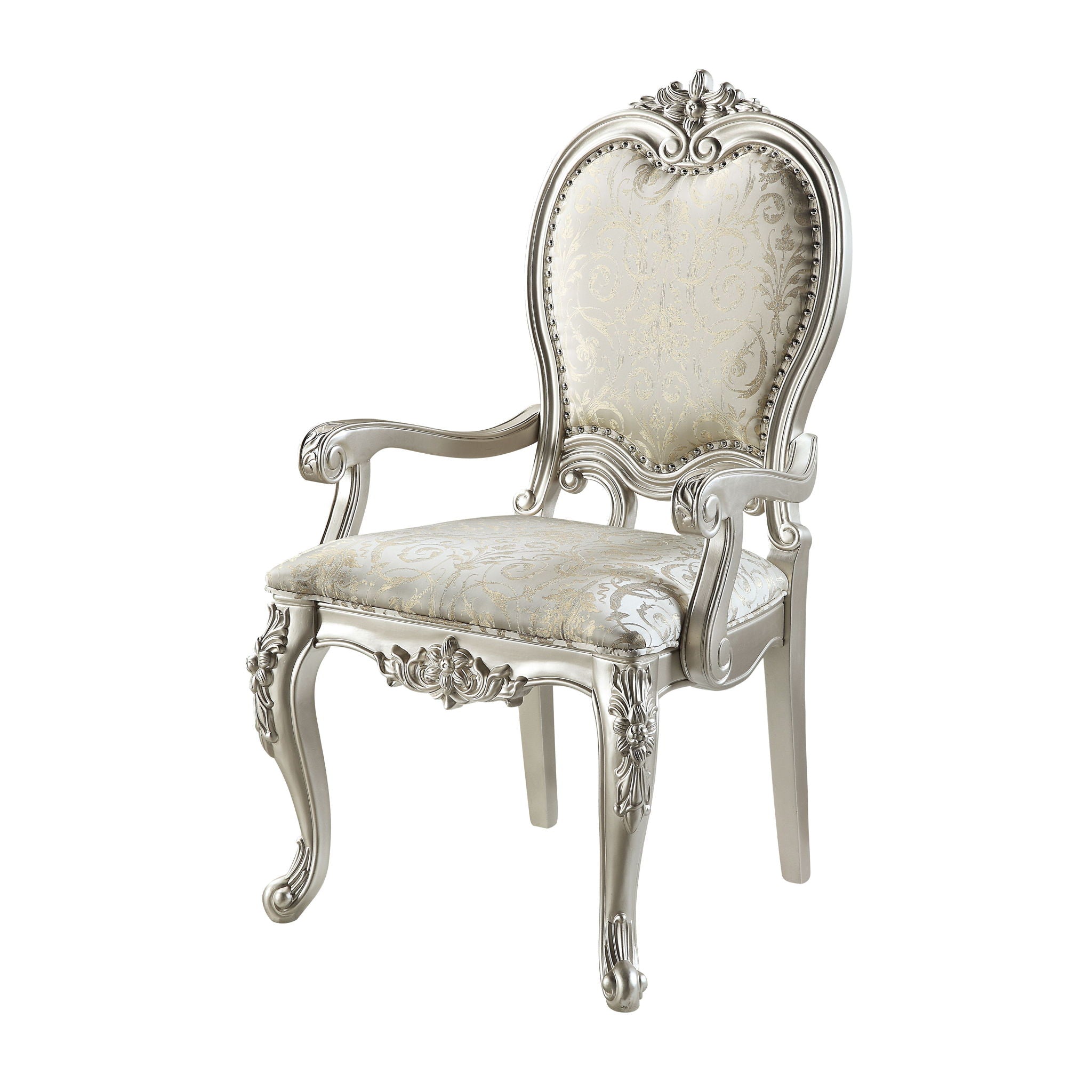Bently - Arm Chair (Set of 2) - Champagne - Best Buy Furniture