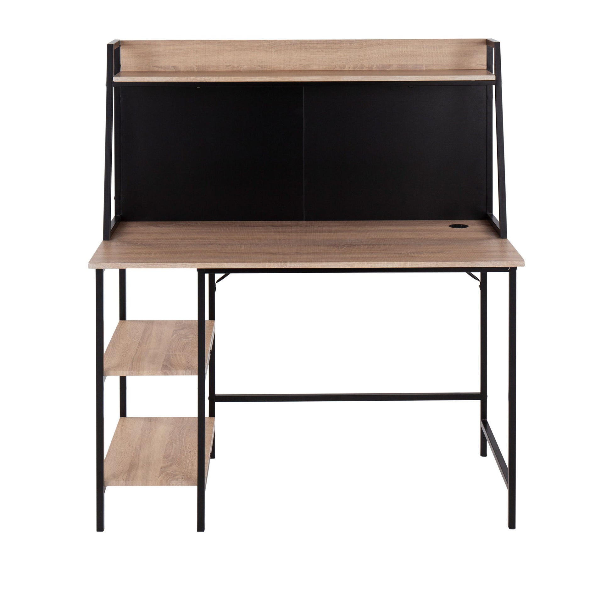Geo - Shelf Contemporary Desk - Best Buy Furniture
