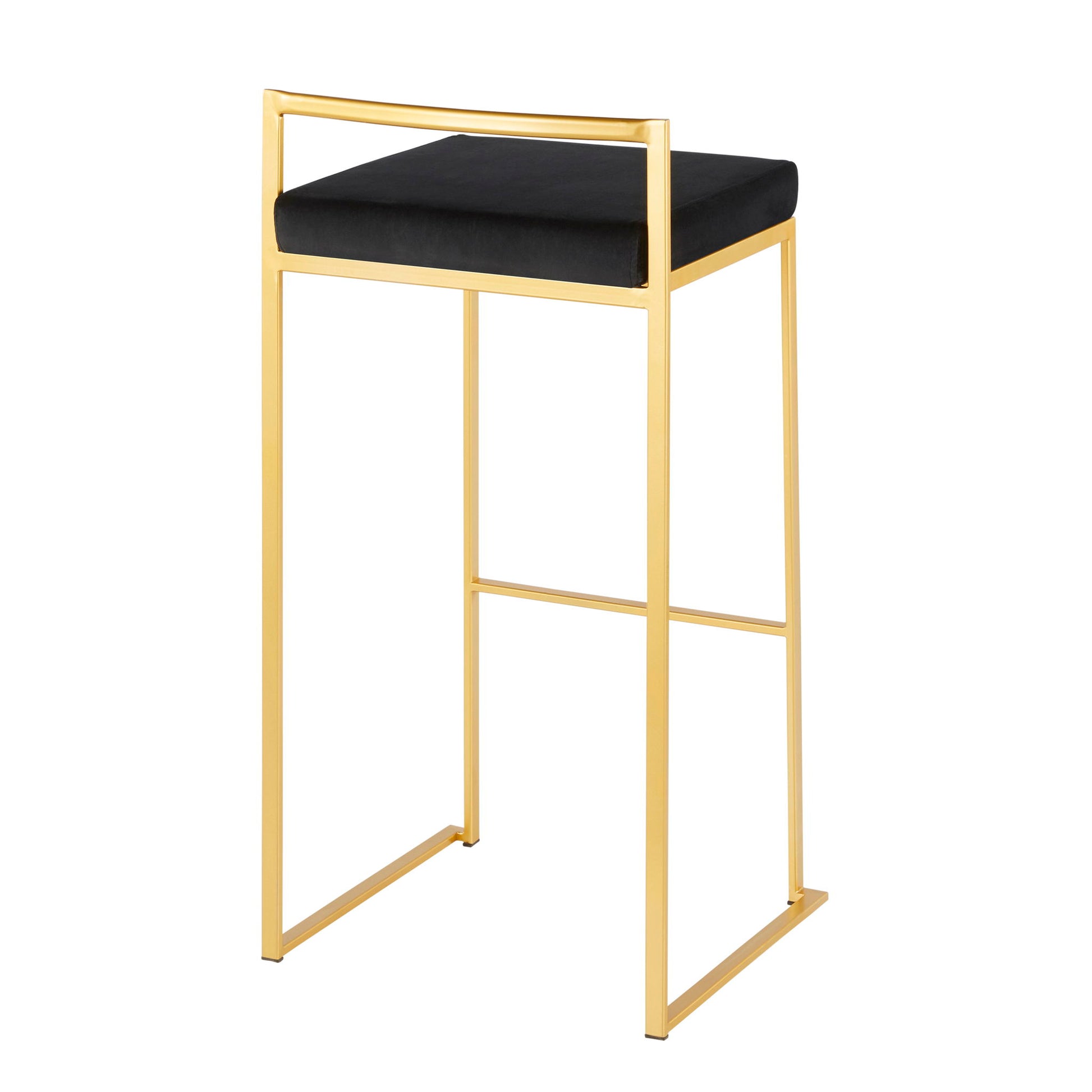 Fuji - Contemporary / Glam & Quality Construction Barstool - Best Buy Furniture