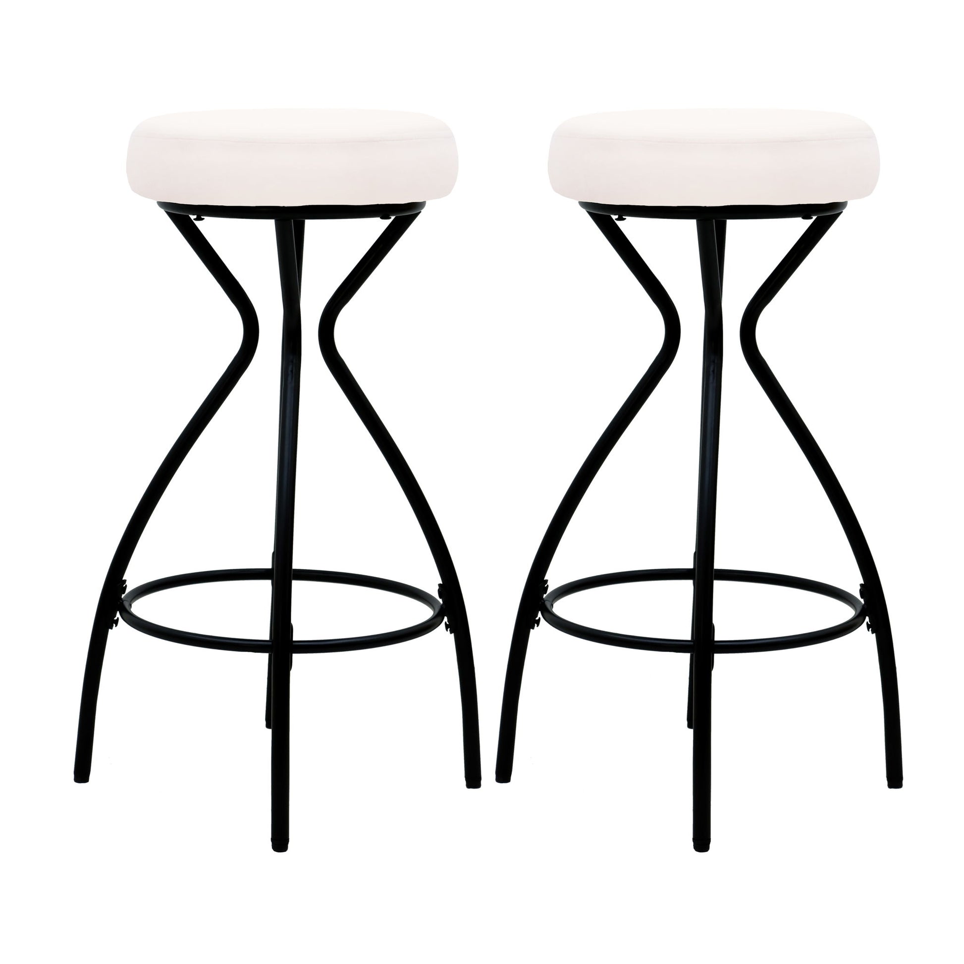 Modern Backless Bar Stools For Kitchen Island (Set of 2) - Best Buy Furniture