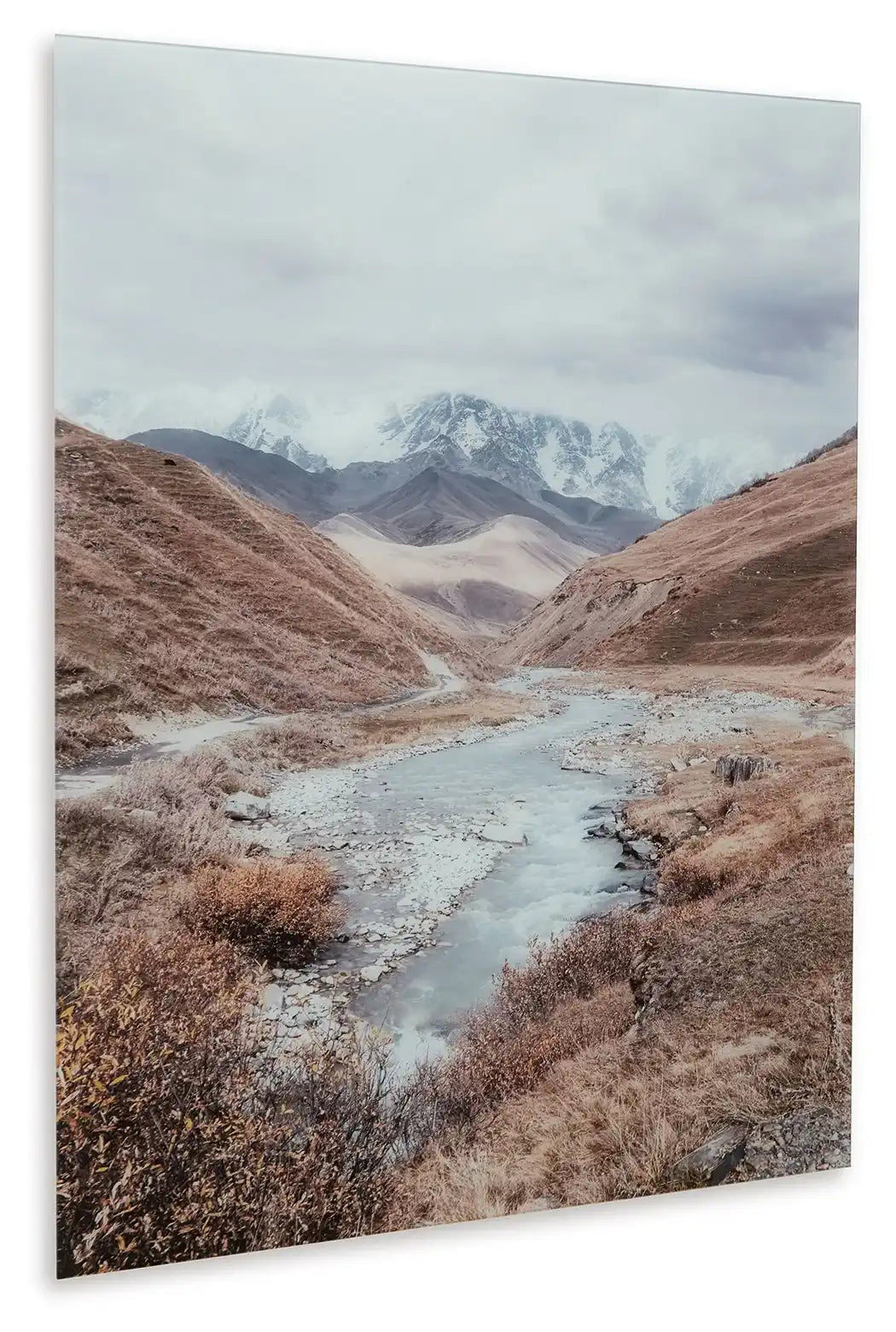 Darinby - Wall Art - Gray / Brown / White - Best Buy Furniture