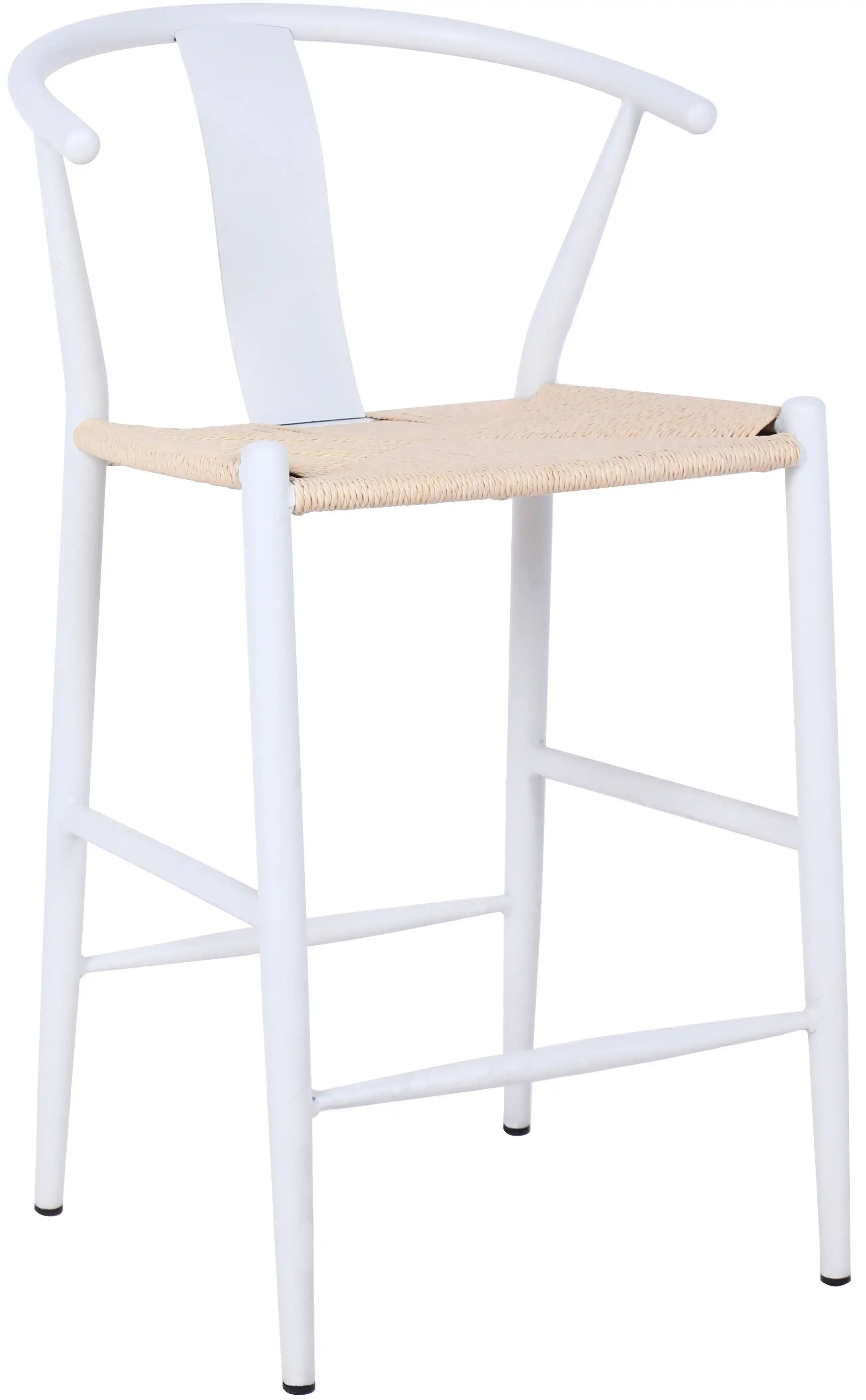 Beck - Hand Woven Rope Stool (Set of 2) - Best Buy Furniture