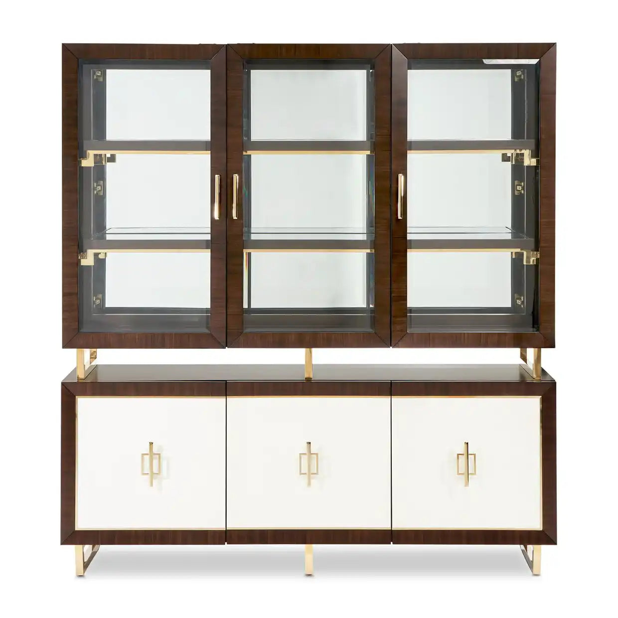 Belmont Place - China Cabinet - Espresso - Best Buy Furniture