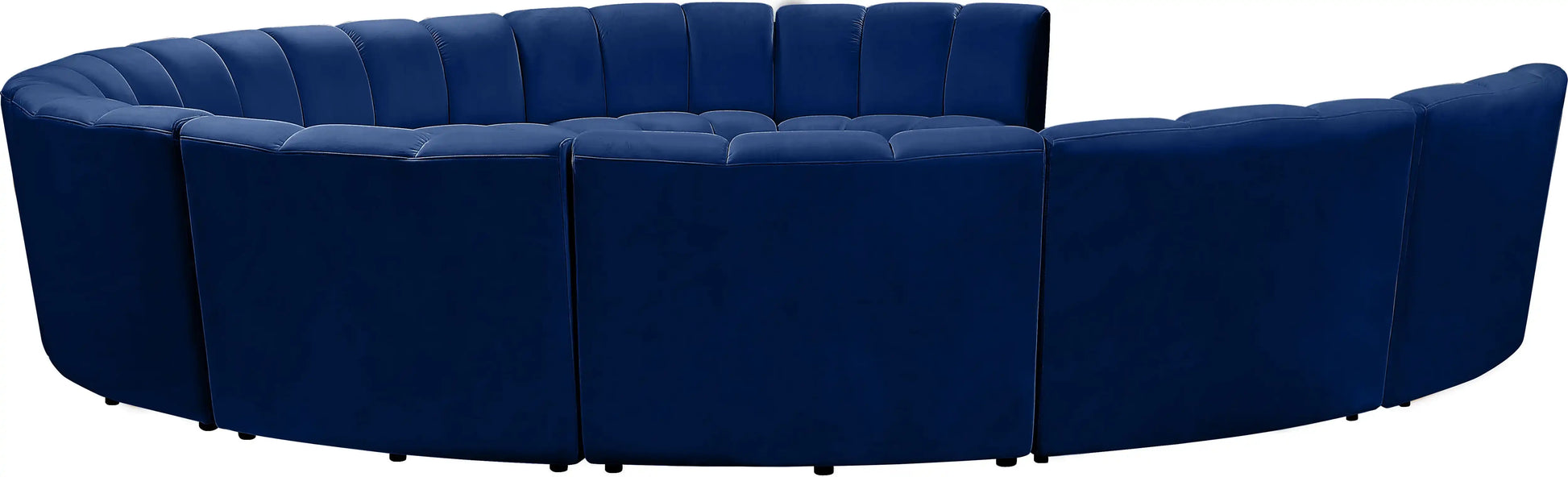 Infinity - 10 Piece Velvet Modular Sectional - Best Buy Furniture