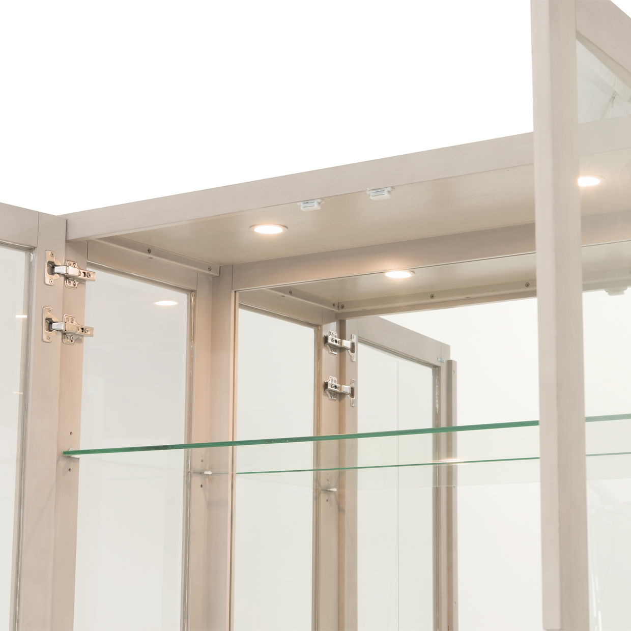 Fantosini - Display Cabinet - Silver Mist - Best Buy Furniture