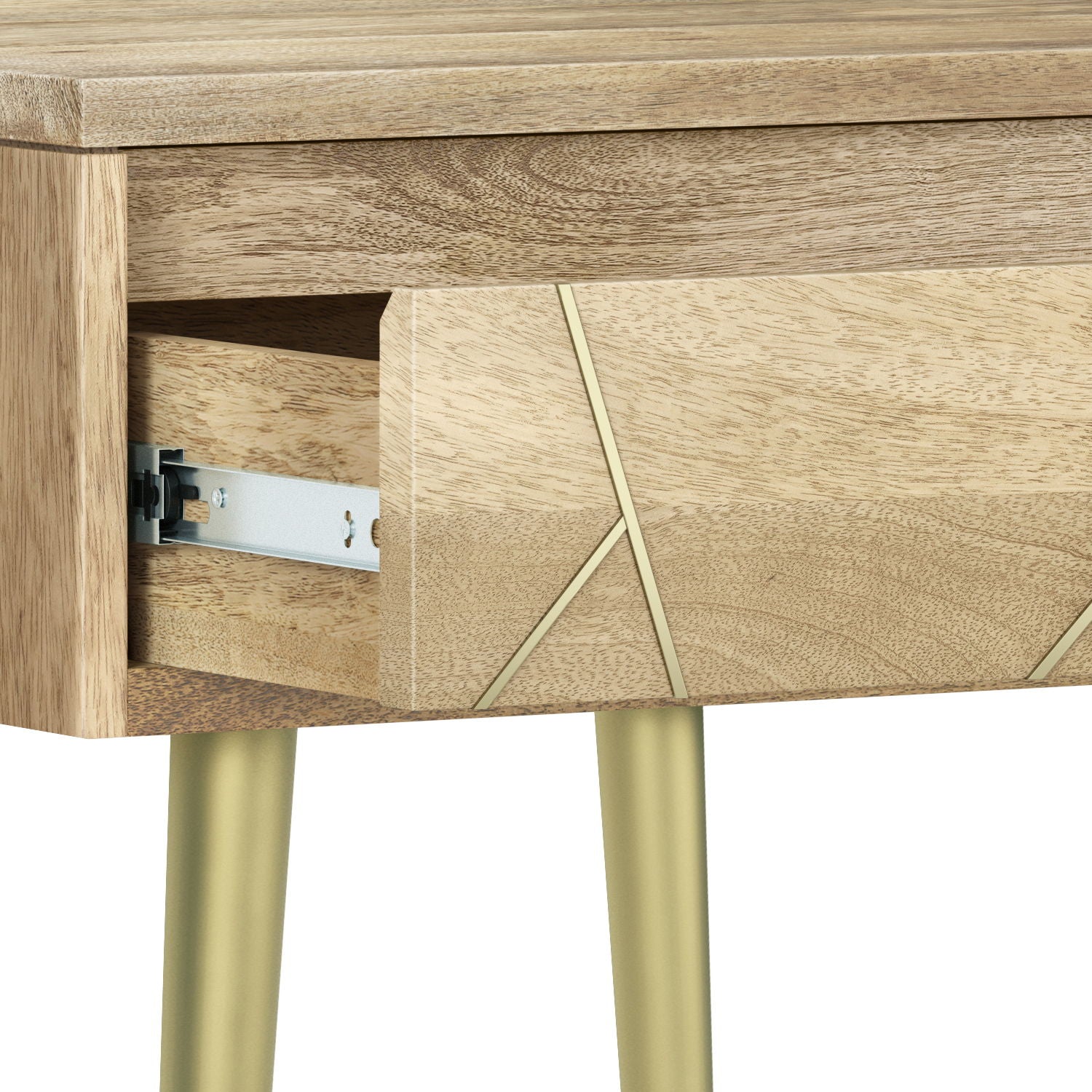 Jager - Side Table - Natural - Best Buy Furniture