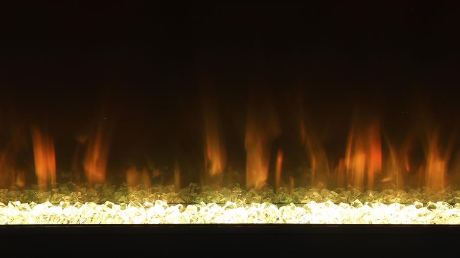 Vallerie - TV Stand With Visual Flame Box - Best Buy Furniture