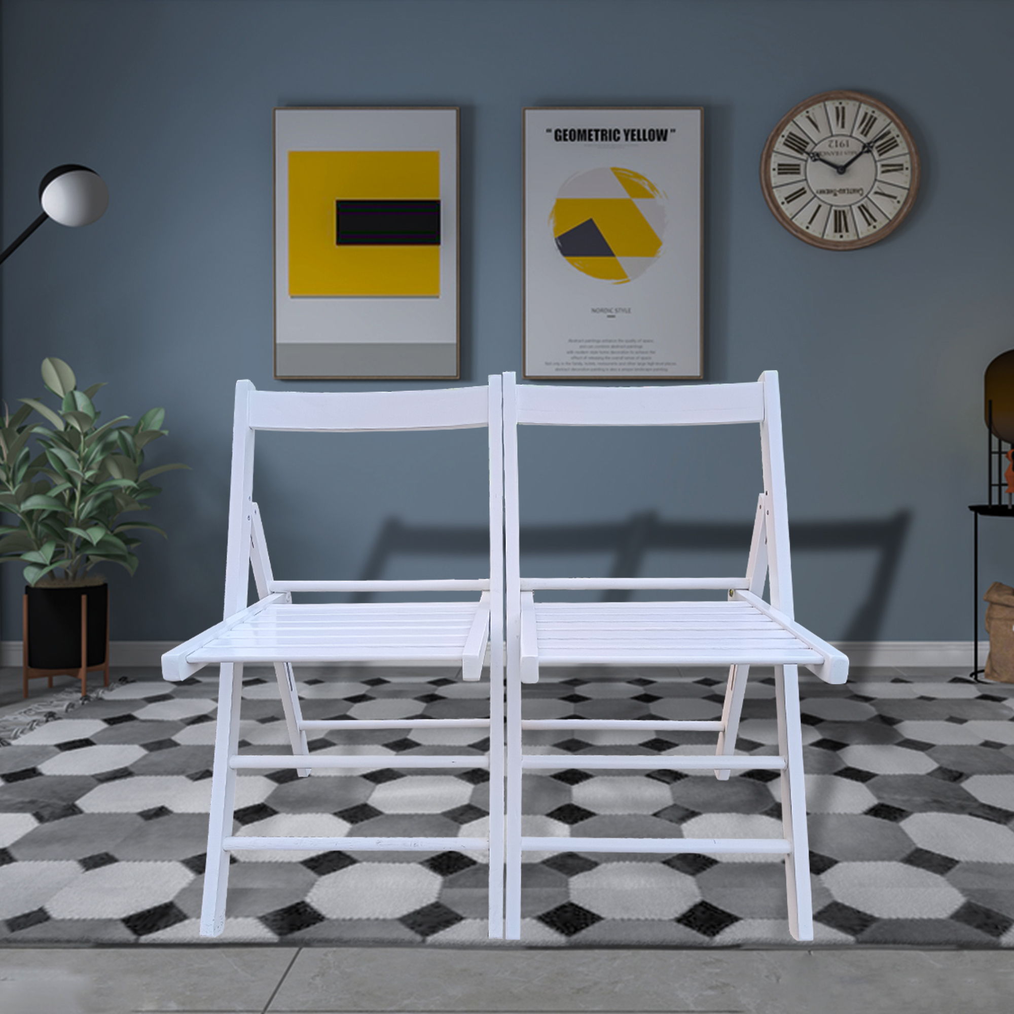 Folding Chair, Foldable Style (Set of 2) - Best Buy Furniture