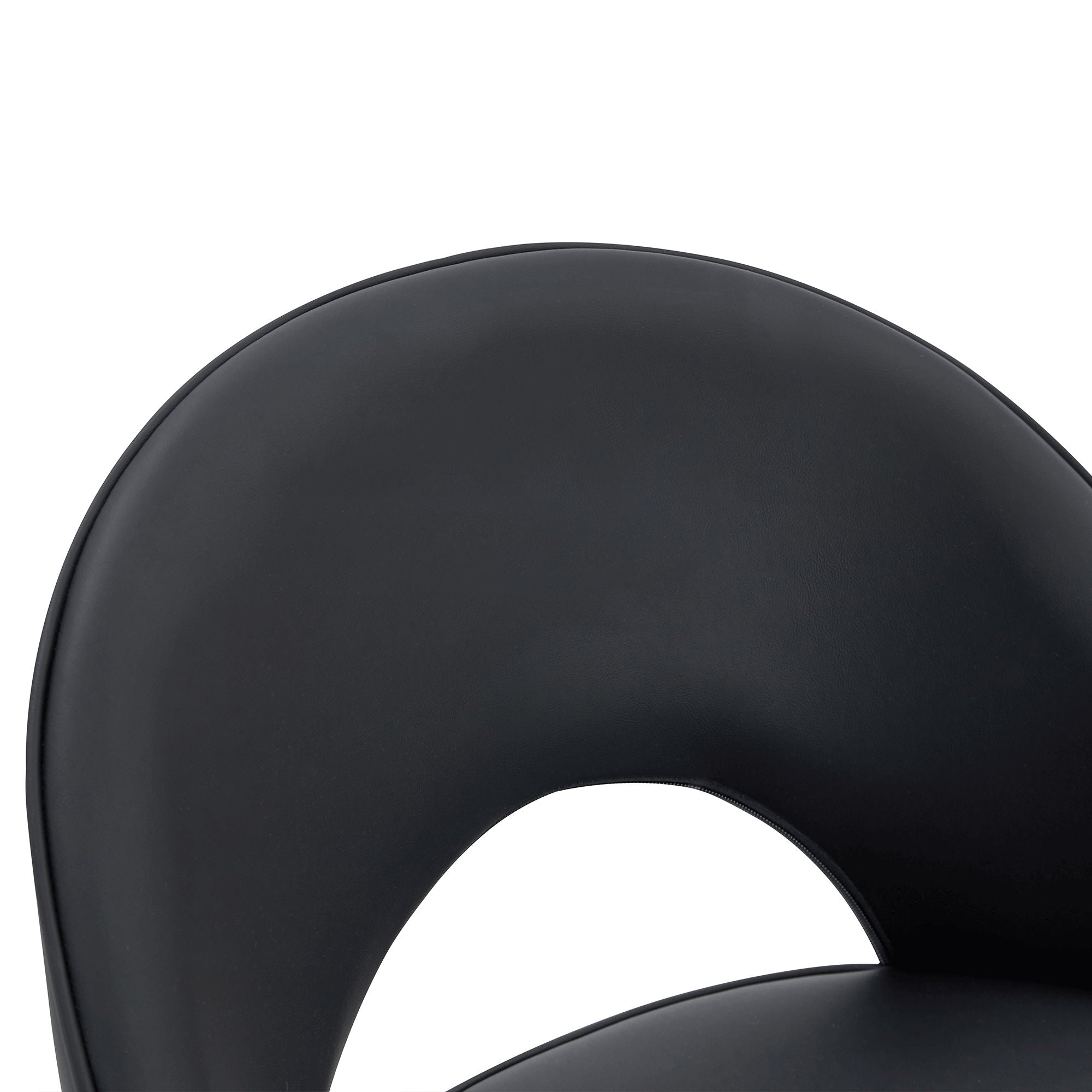 Modern Upholstered 360° Rotatable Bar Chair With Metal Legs For Dining Room (Set of 2) - Best Buy Furniture