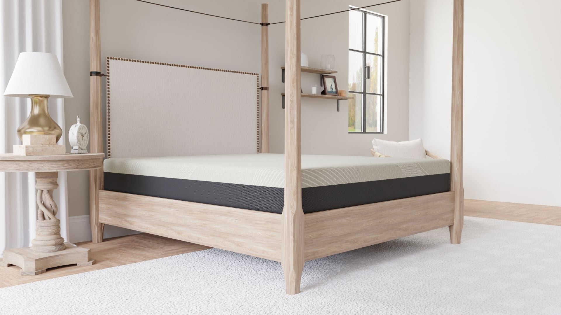 12" Comfort Series Soft Gel Memory Foam Tight Top Mattress - Best Buy Furniture