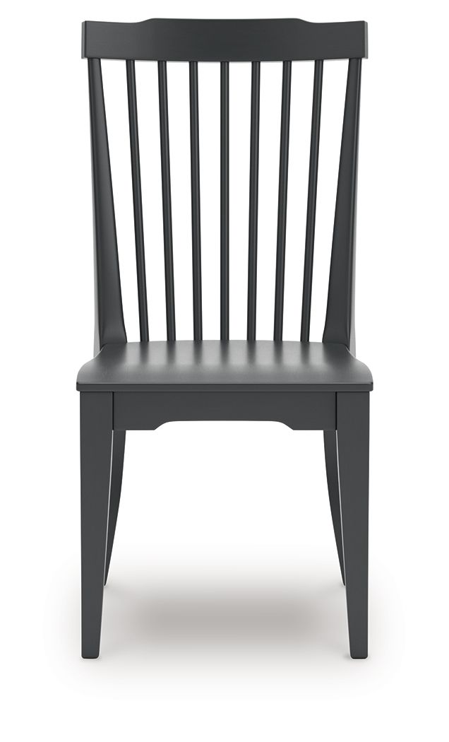 Brenkerton - Dining Room Side Chair (Set of 2) - Black - Best Buy Furniture