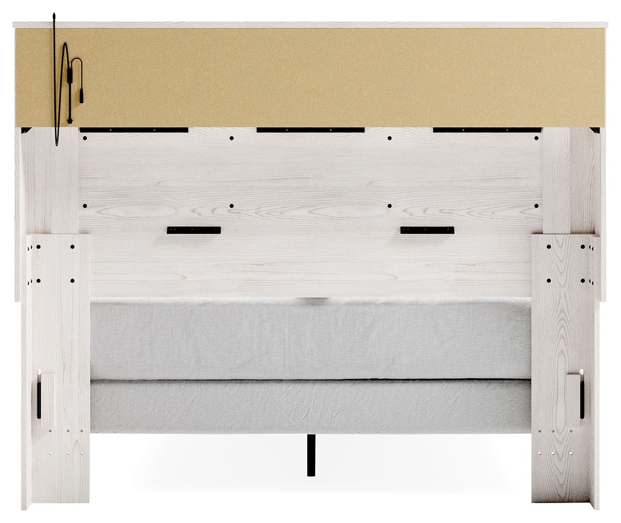 Altyra - Panel Bookcase Headboard - Best Buy Furniture