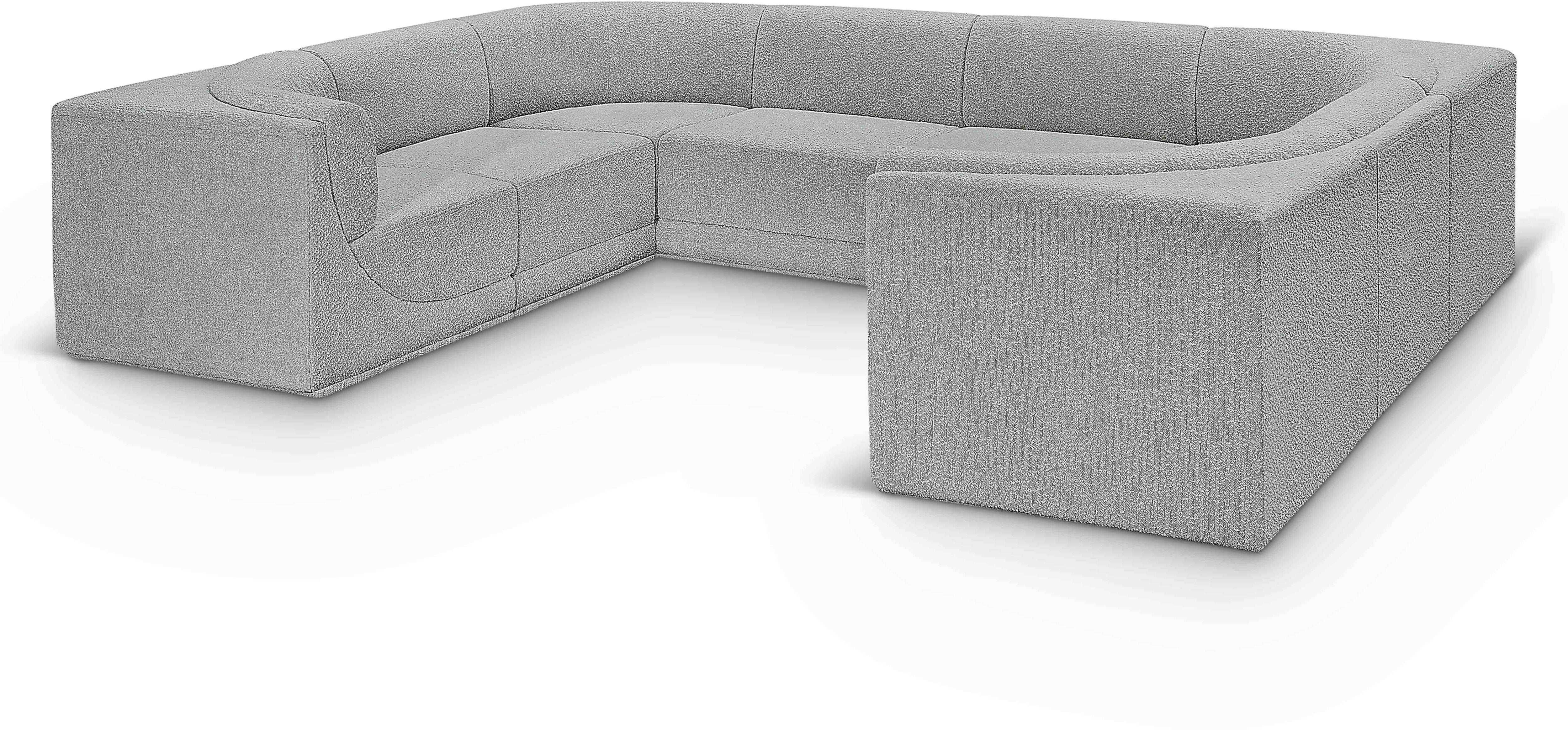 Ollie - 8 Piece Modular Sectional - Best Buy Furniture