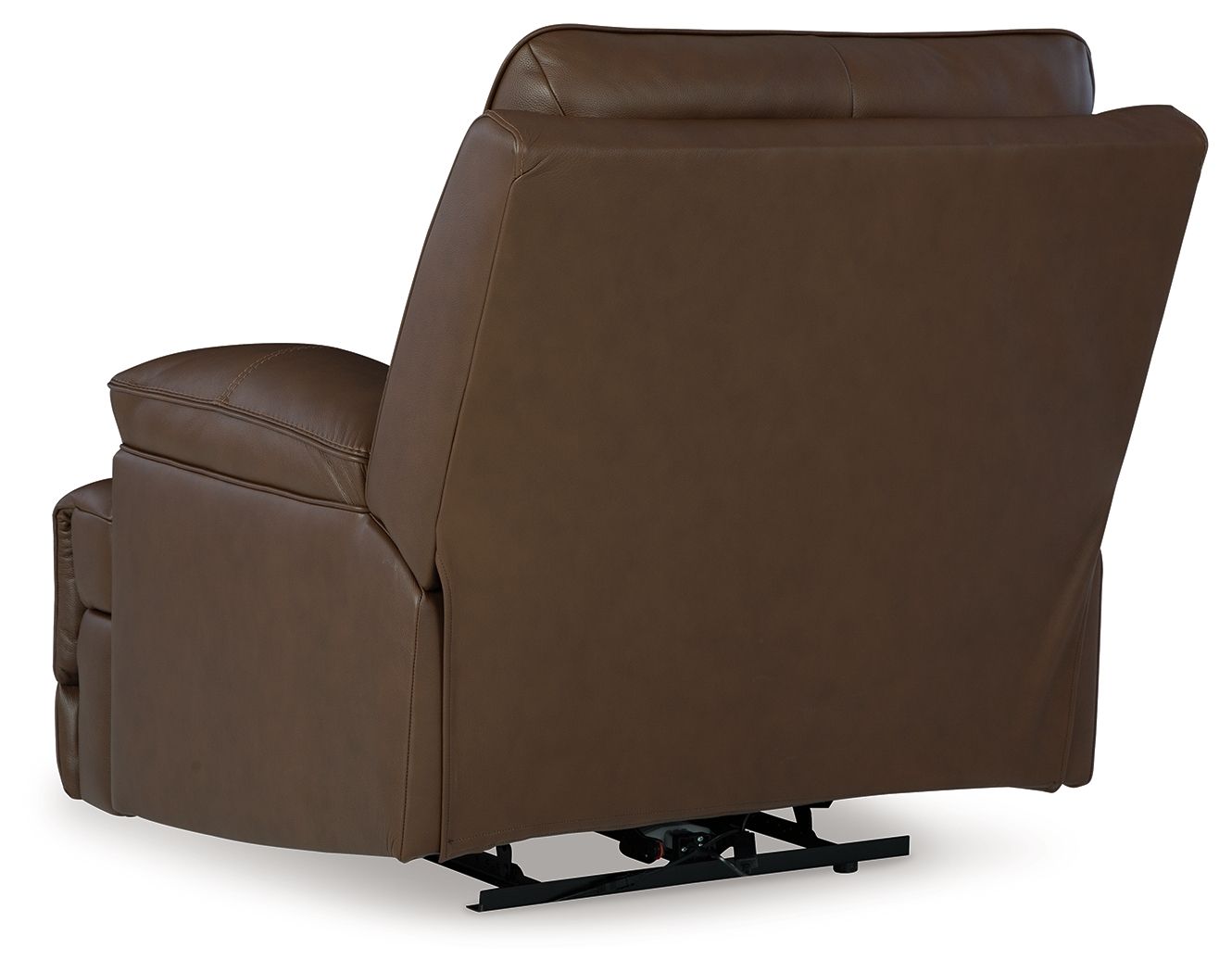 Vonryan - Power Recliner / Adj Headrest - Tobacco - Best Buy Furniture