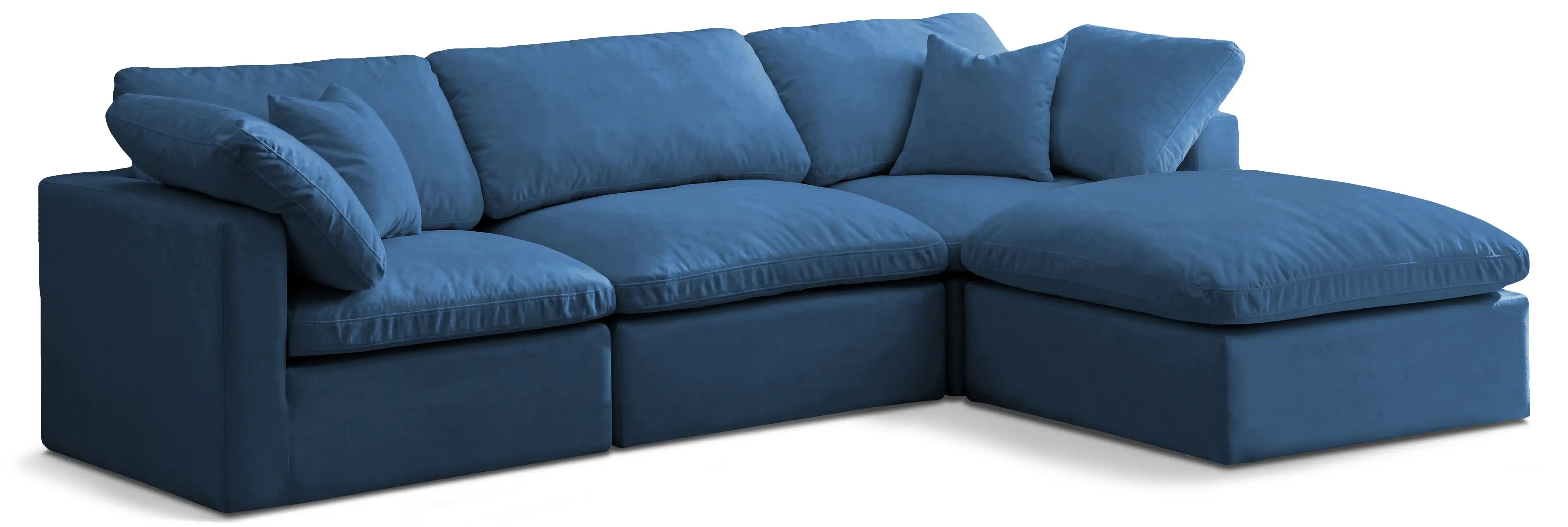Plush - 4 Piece Modular Sectional - Best Buy Furniture