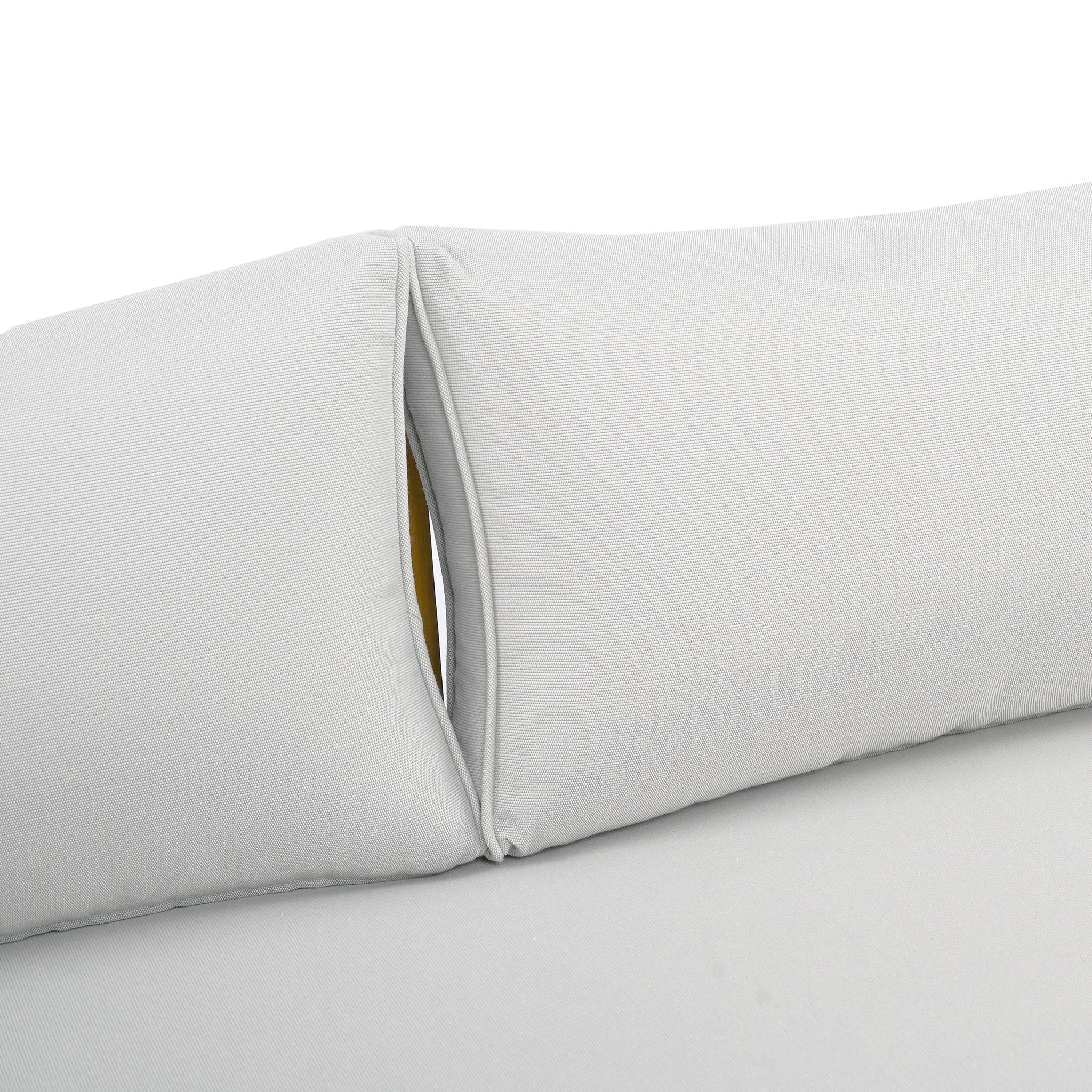 Claremont - 3 Seater Daybed Teak Acacia Wood Water Resistant Cushions - Best Buy Furniture