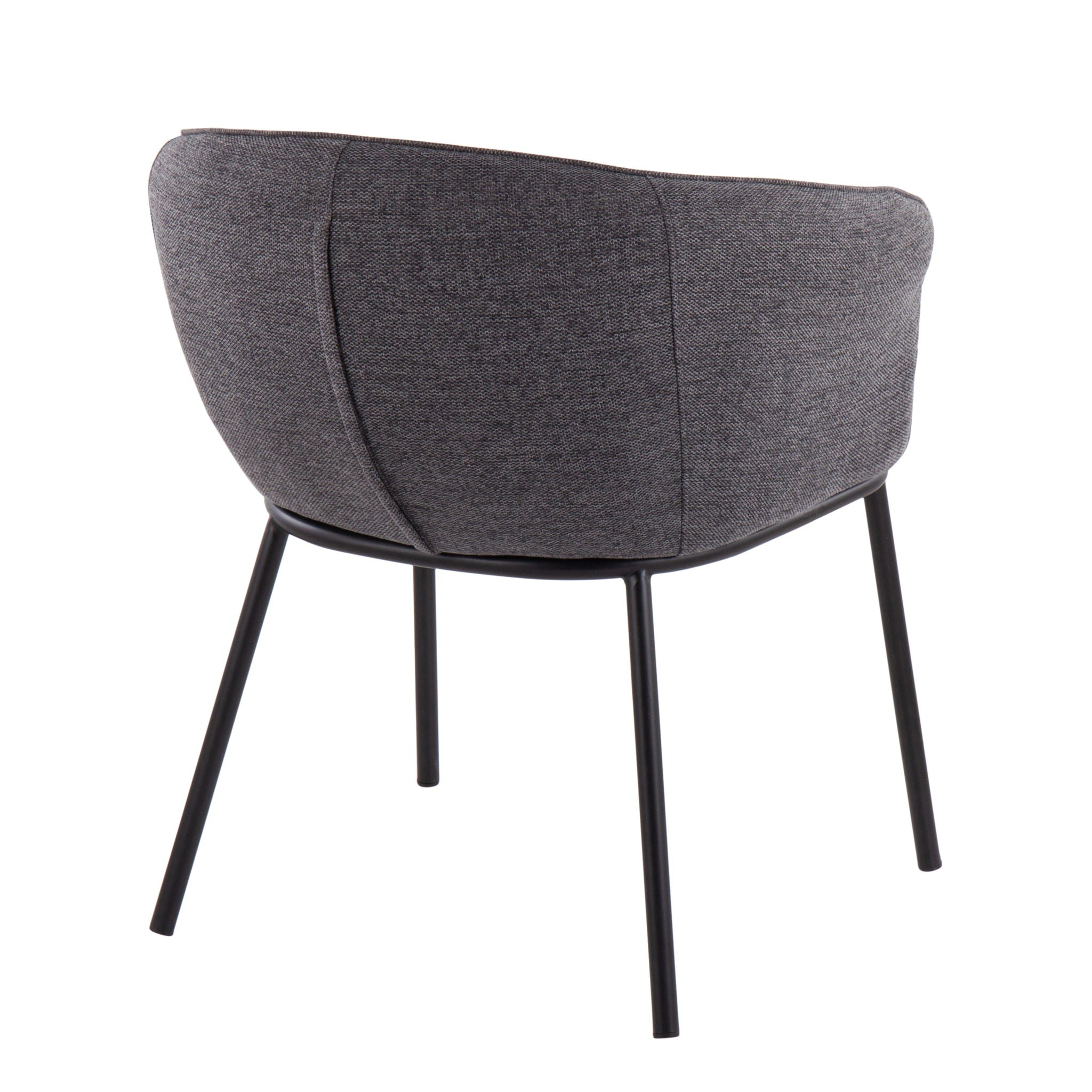 Ashland - Contemporary Chair - Black / Charcoal - Best Buy Furniture