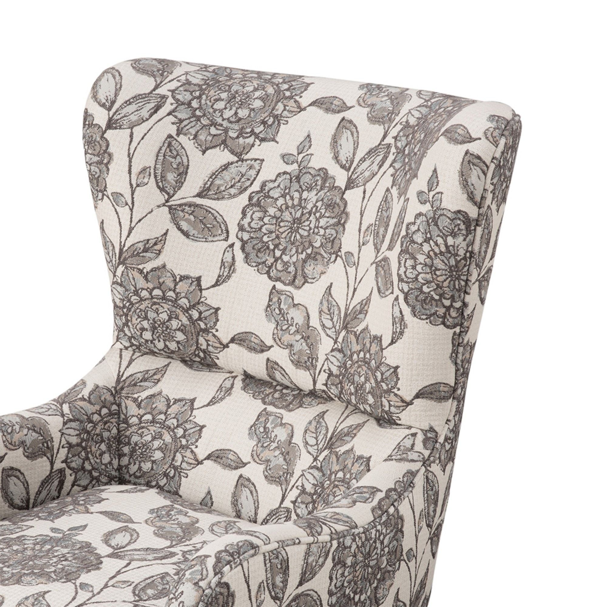 Wing Chair - Multicolor - Best Buy Furniture