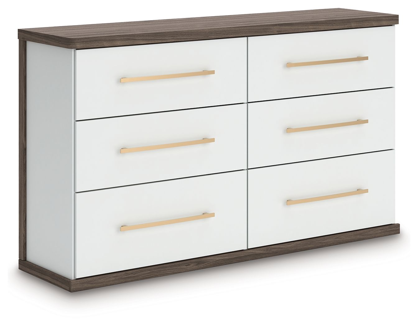 Kendanport - Six Drawer Dresser - Best Buy Furniture