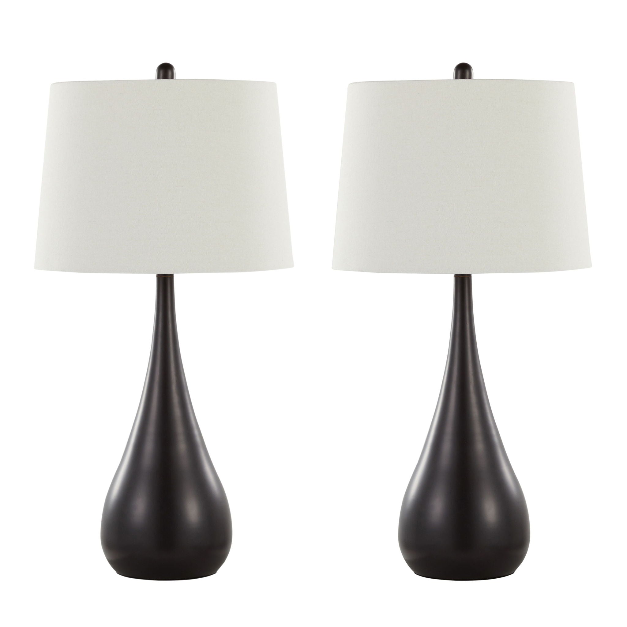 Pebble - Contemporary Table Lamp (Set of 2) - Best Buy Furniture