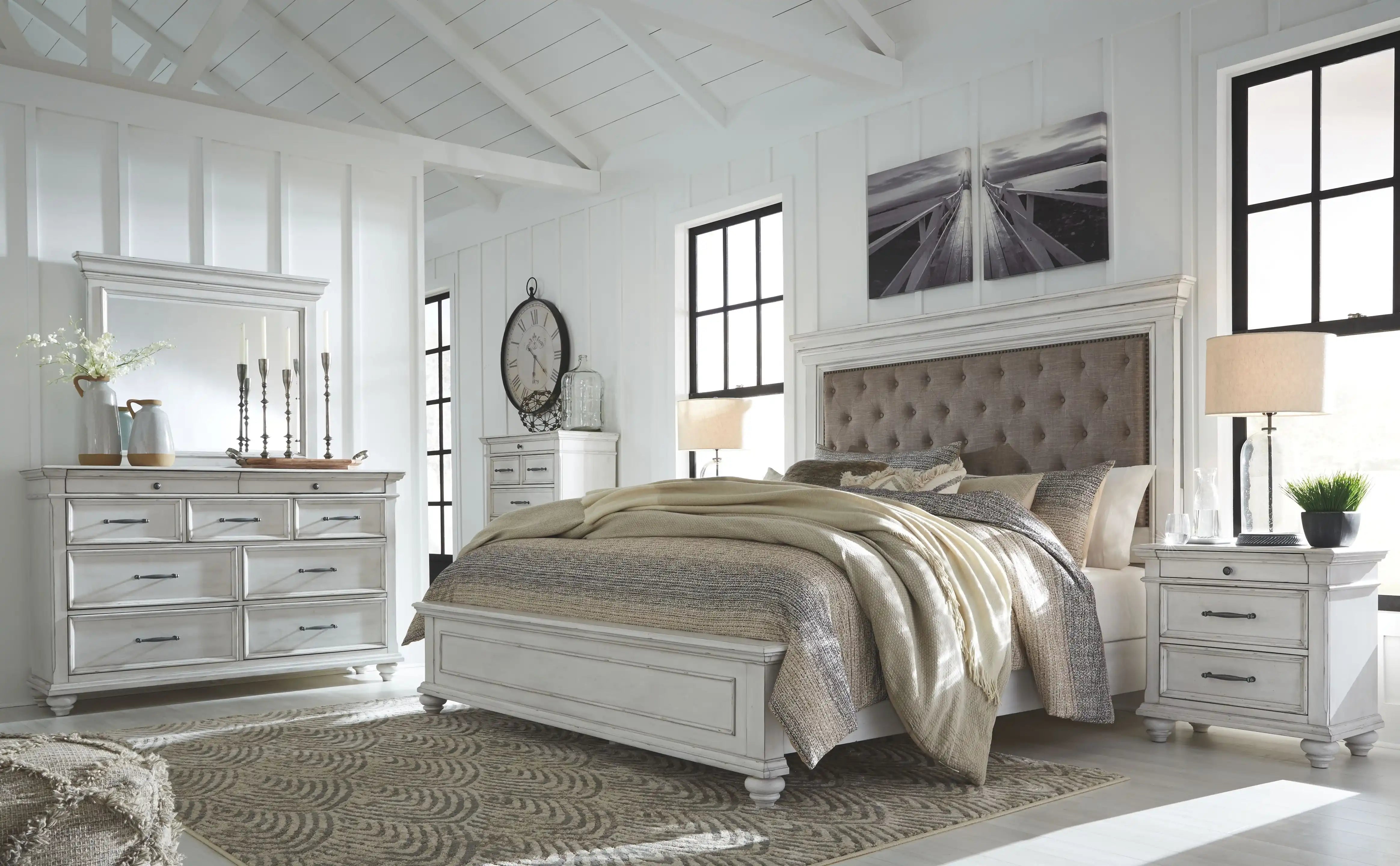 Kanwyn - Upholstered Bedroom Set - Best Buy Furniture