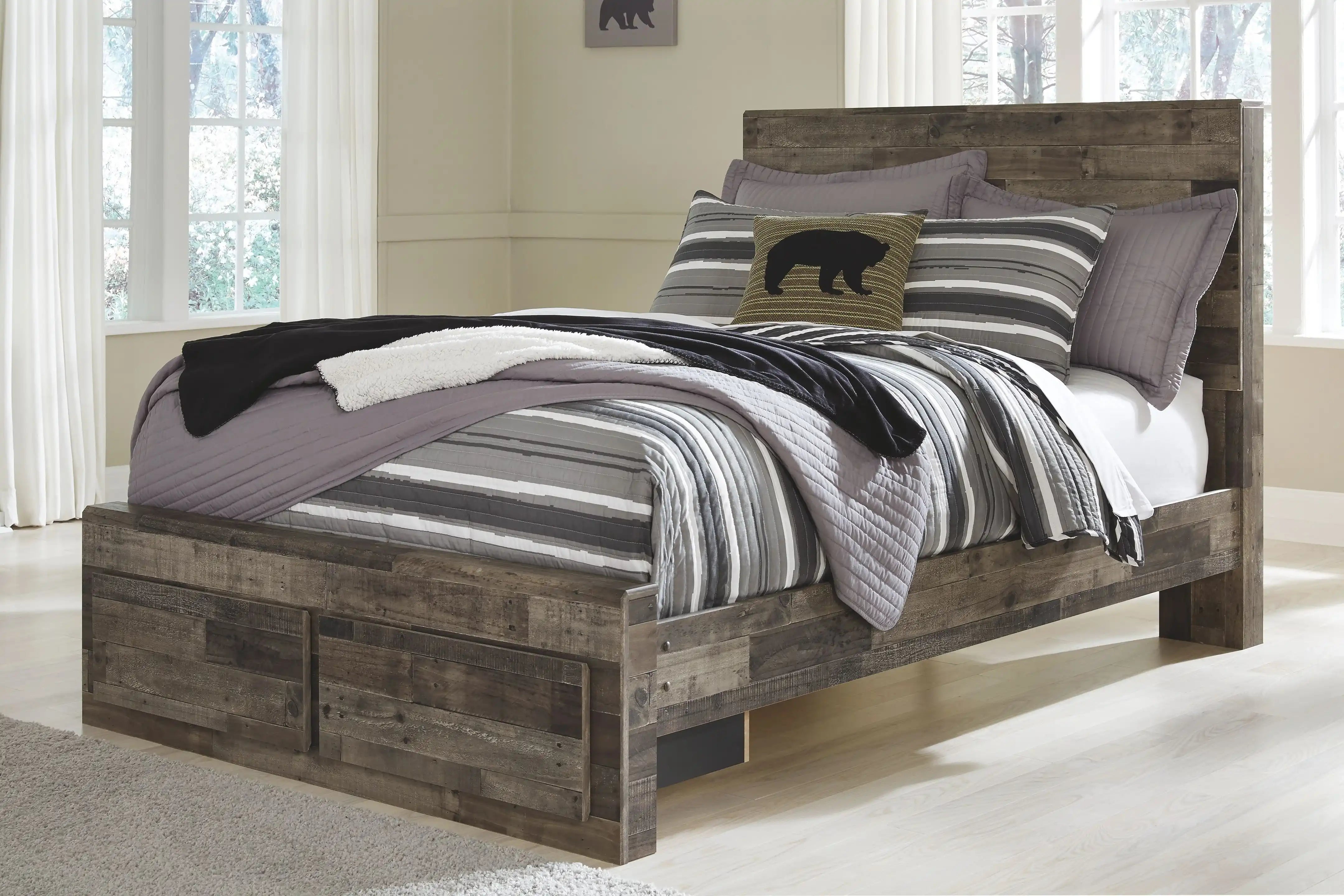Derekson - Panel Bed - Best Buy Furniture