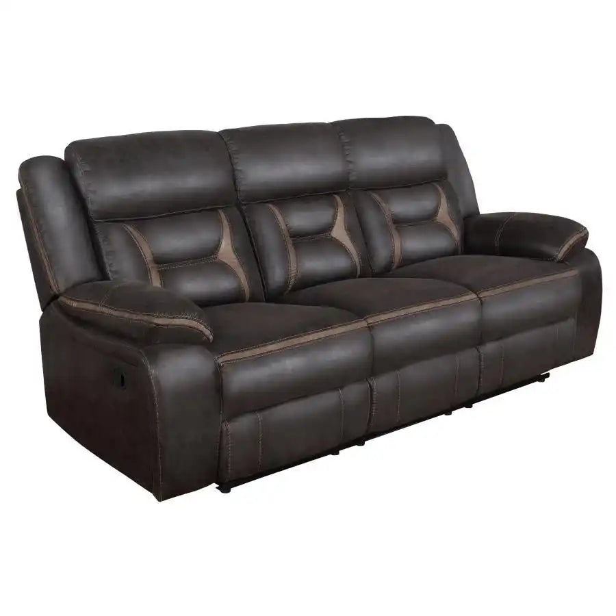 Greer - Upholstered Reclining Sofa Set - Best Buy Furniture