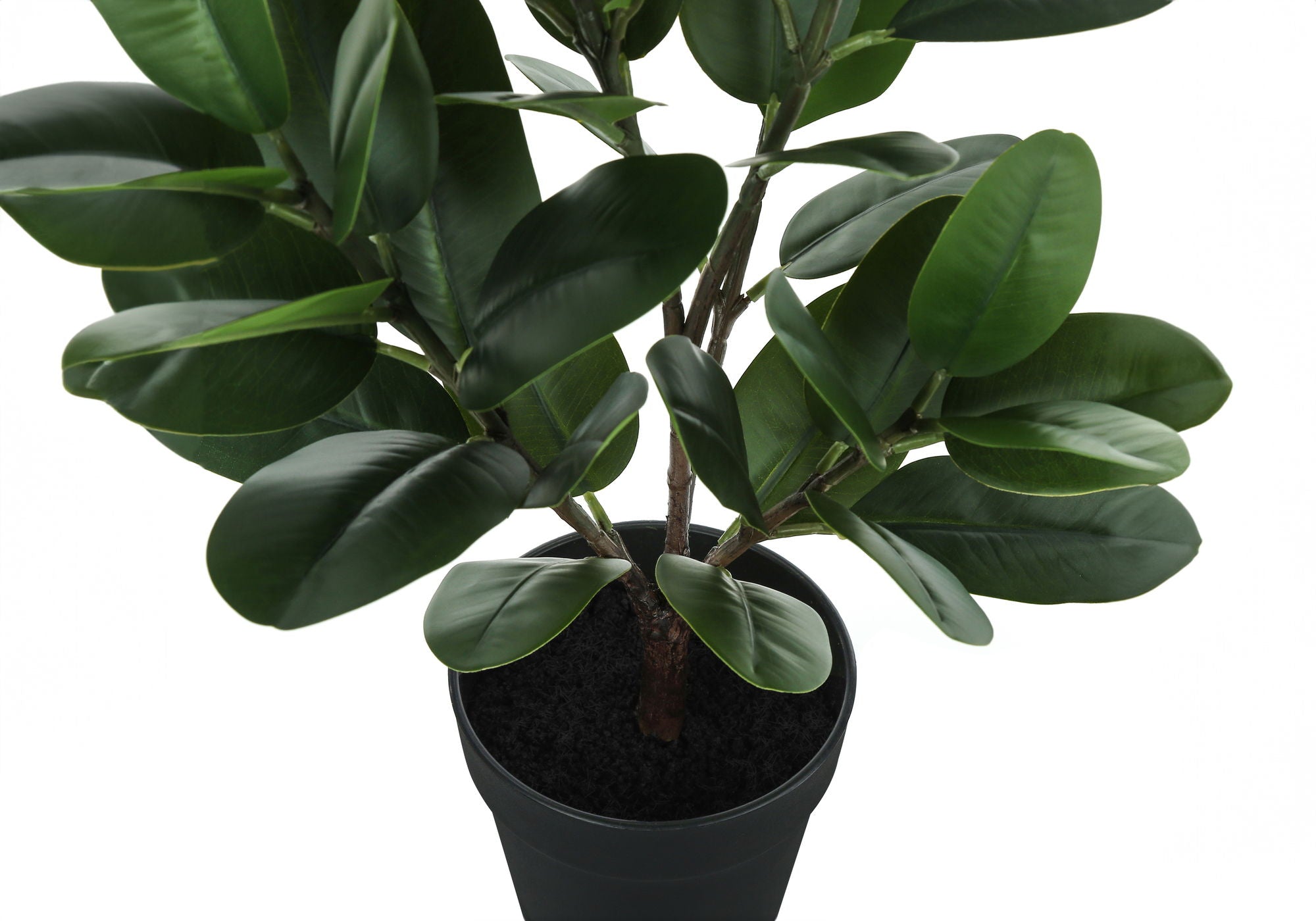 28" Tall, Artificial Plant, Garcinia Tree, Indoor, Faux, Fake, Floor, Greenery, Potted, Real Touch, Decorative - Green / Black - Best Buy Furniture