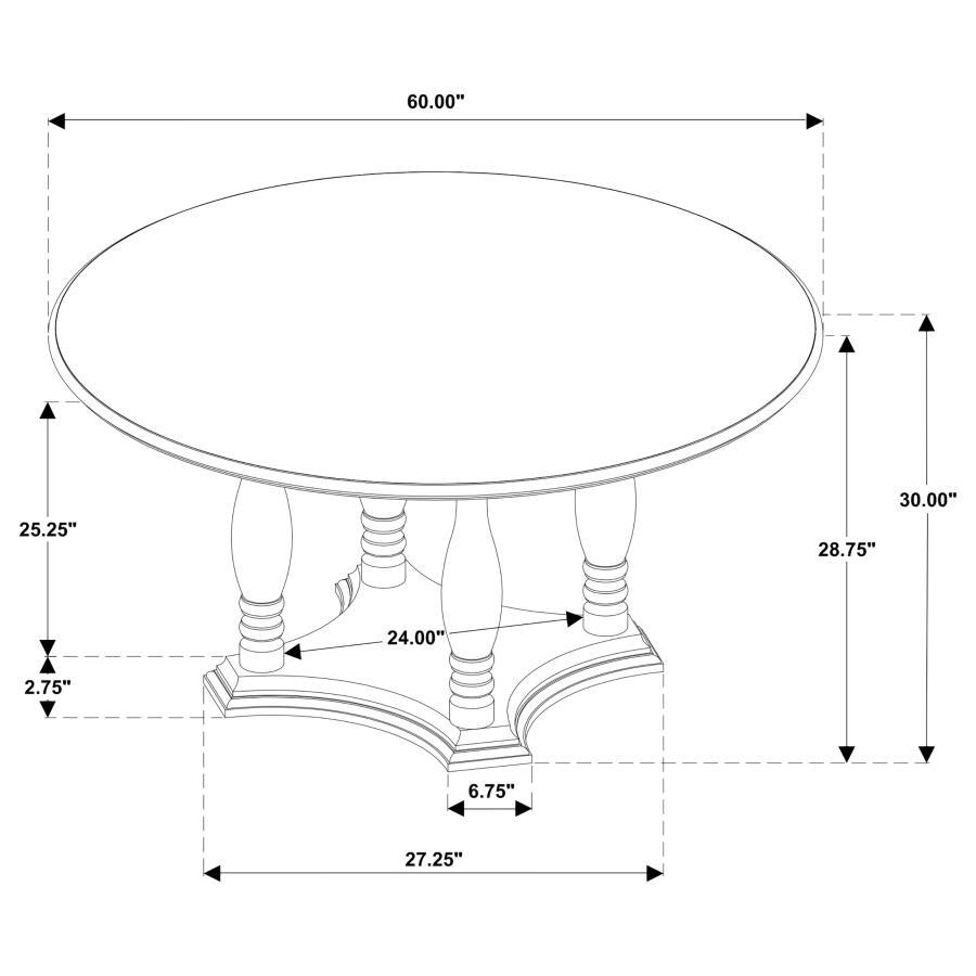 Landon - Round Dining Table Set - Best Buy Furniture