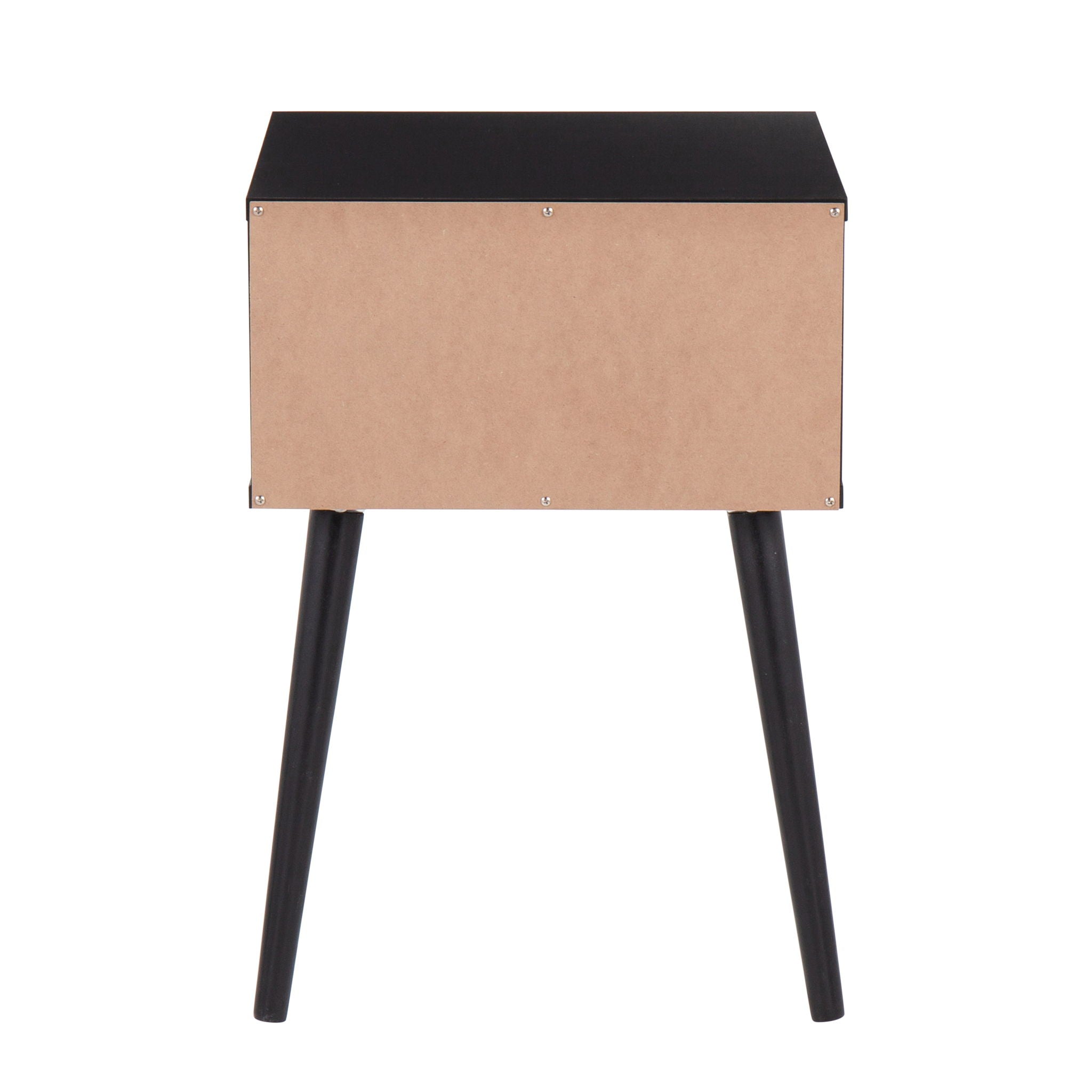 Bora Bora - Contemporary Side Table - Black - Best Buy Furniture