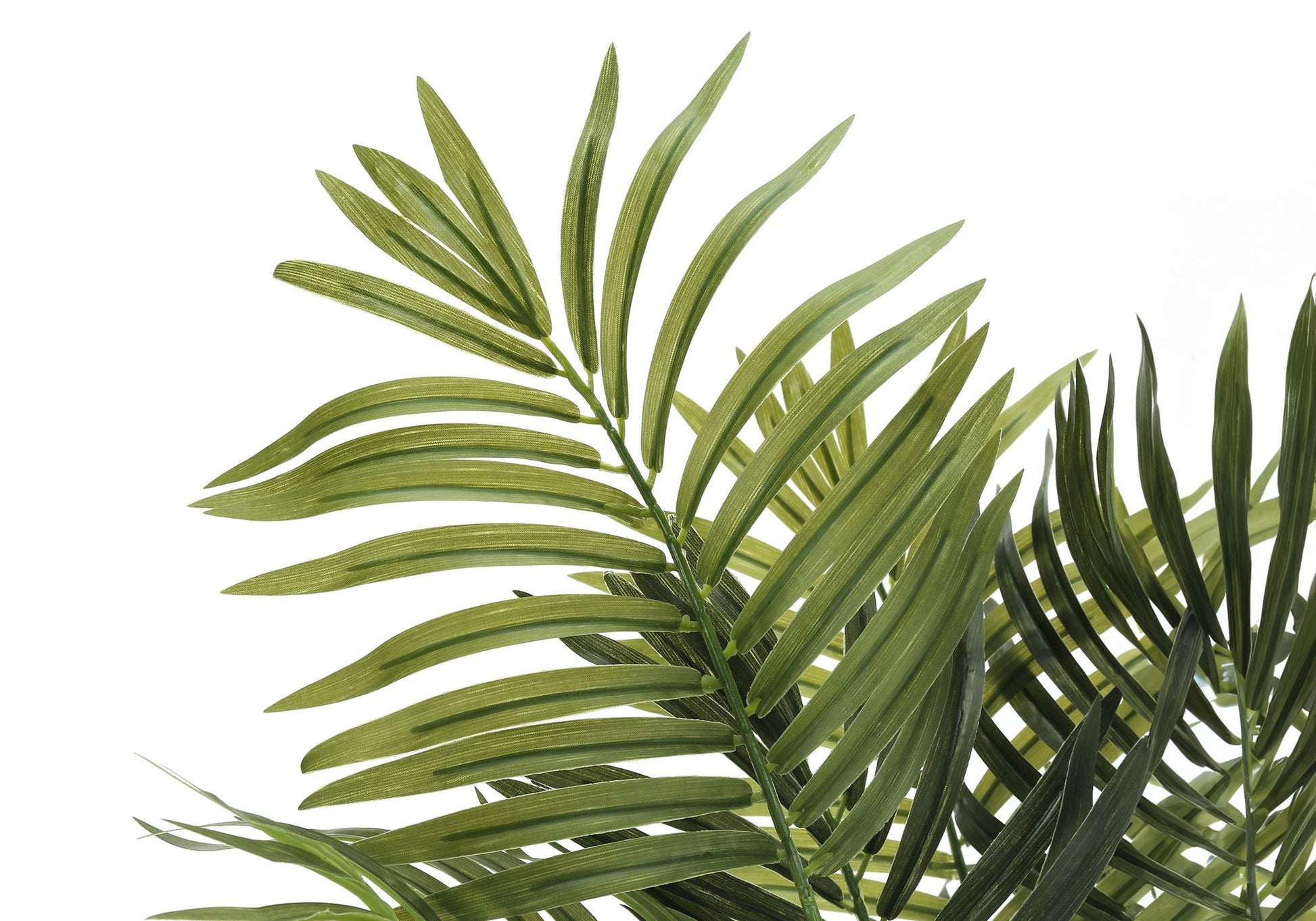 47" Tall, Artificial Plant, Areca Palm Tree, Indoor, Faux, Fake, Floor, Greenery, Potted, Real Touch, Decorative - Green / Black - Best Buy Furniture