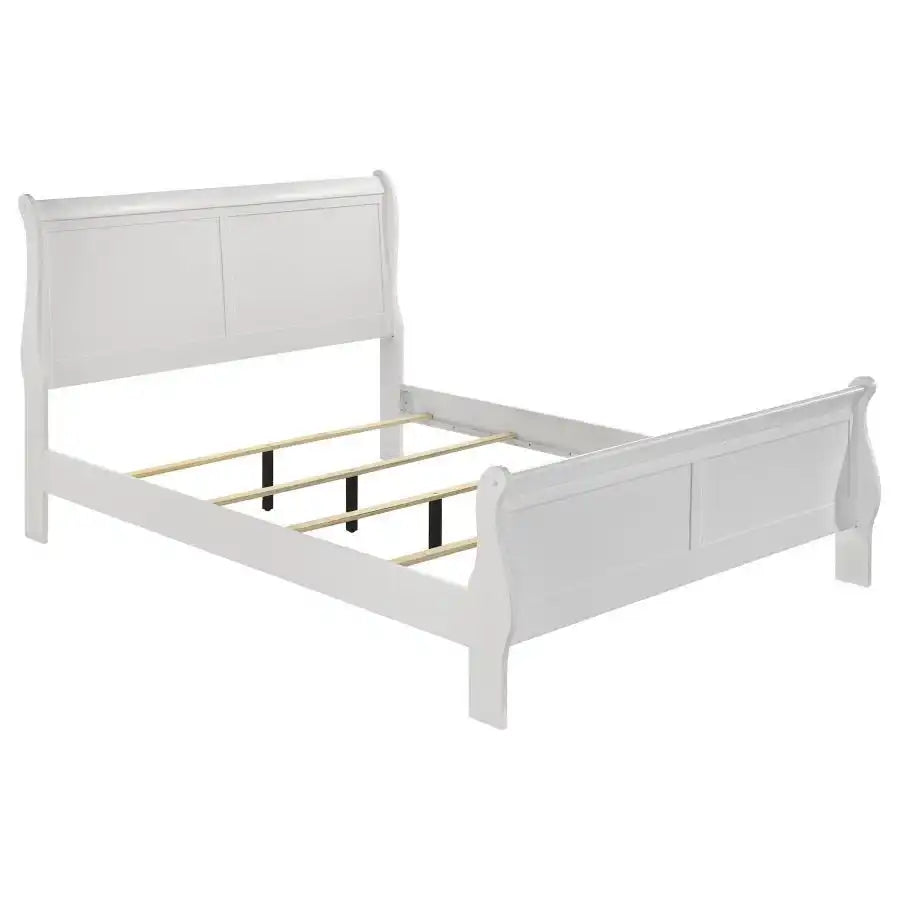 Louis Philippe - Sleigh Panel Bed - Best Buy Furniture