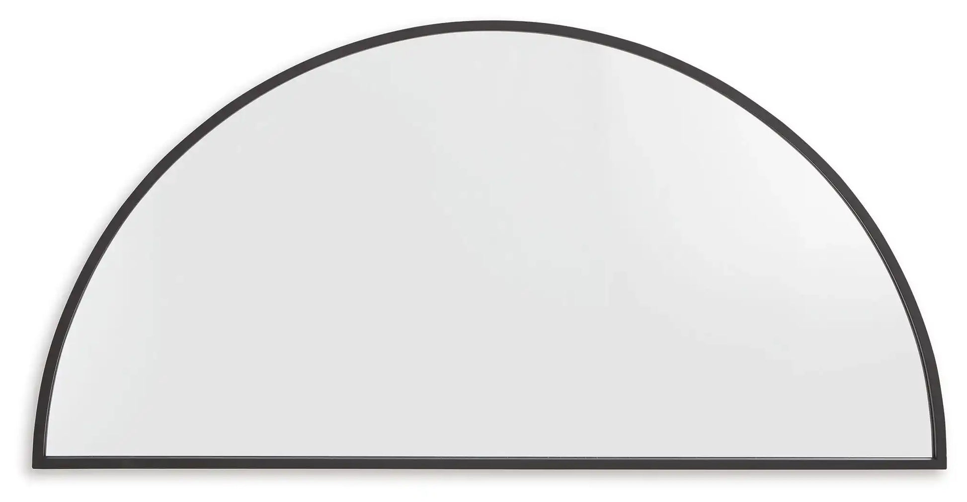 Denlow - Accent Mirror - Black - Best Buy Furniture