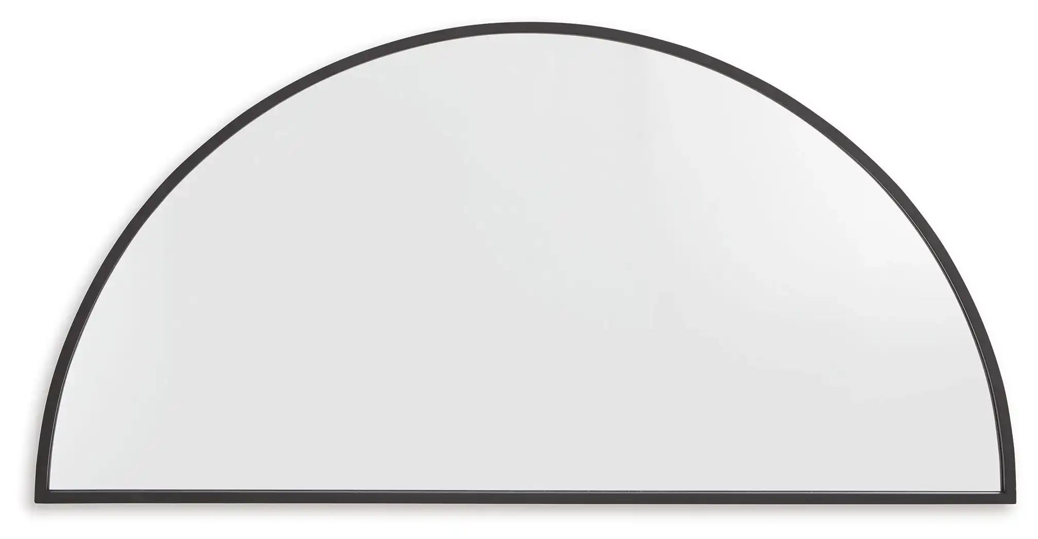 Denlow - Accent Mirror - Black - Best Buy Furniture