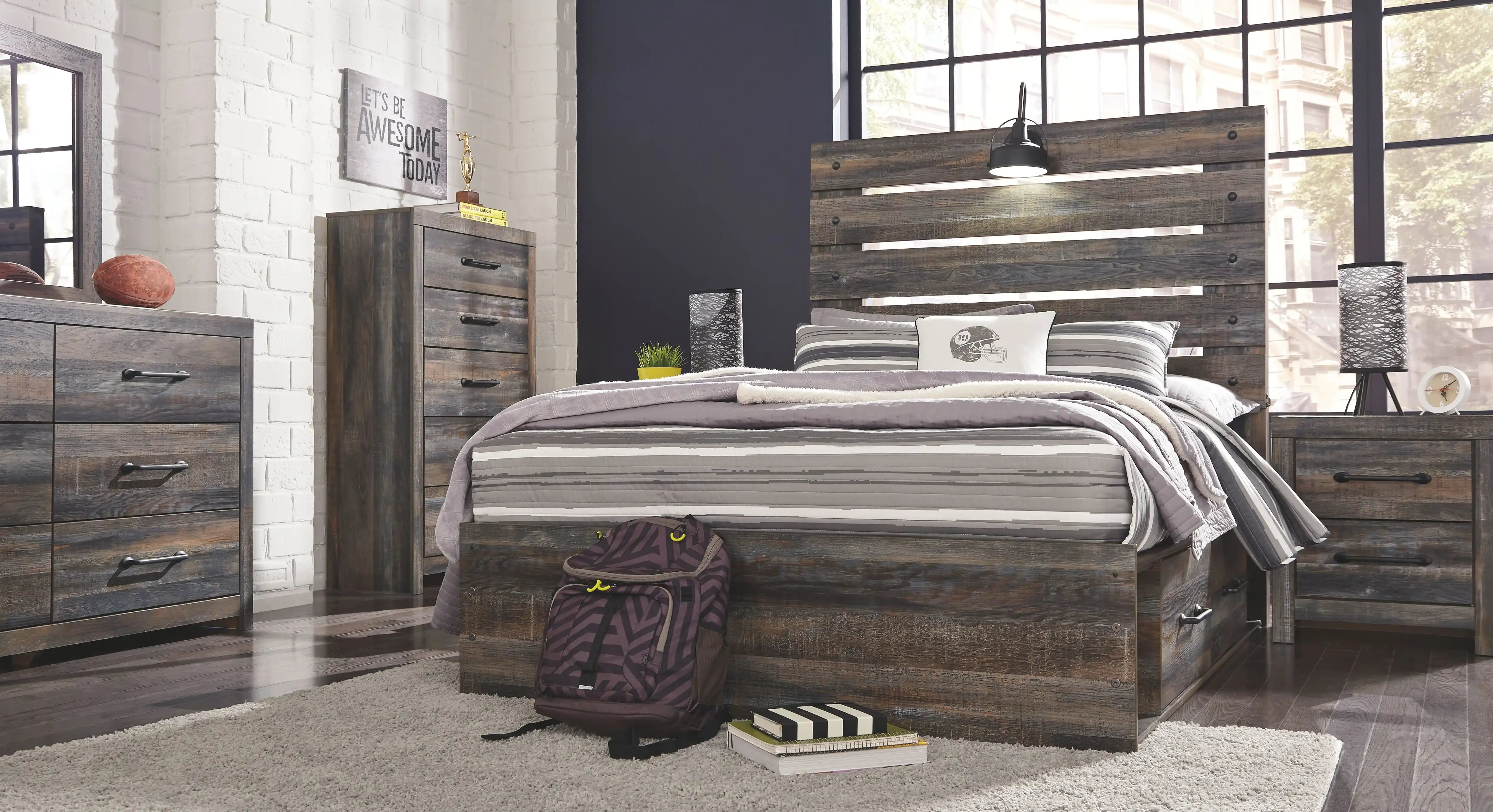 Drystan - Youth Panel Bedroom Set - Best Buy Furniture