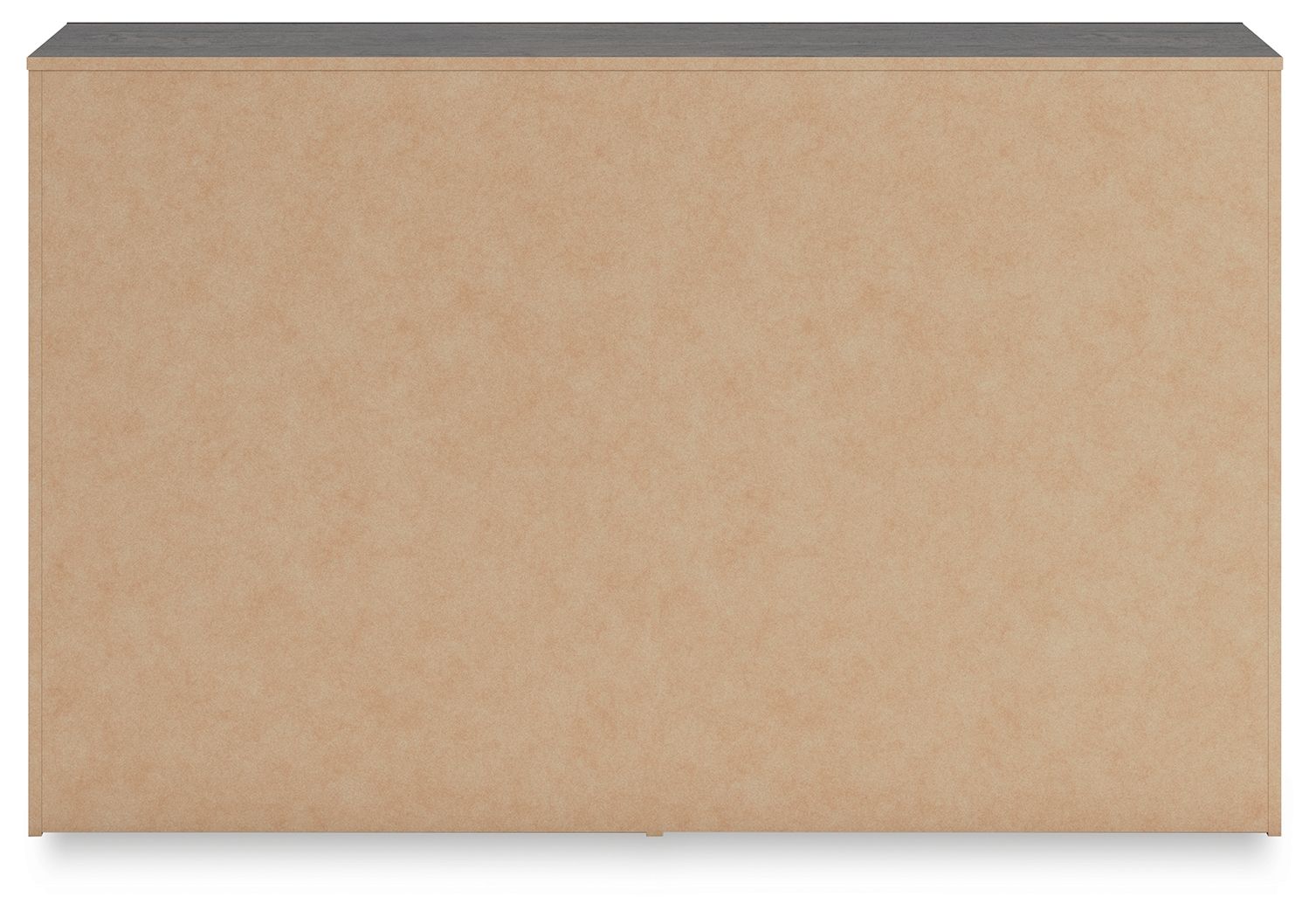 Hollivern - Six Drawer Dresser - Dark Gray - Best Buy Furniture