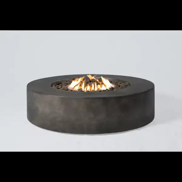 12' H Fiber Reinforced Concrete Outdoor Fire Pit Table - Best Buy Furniture
