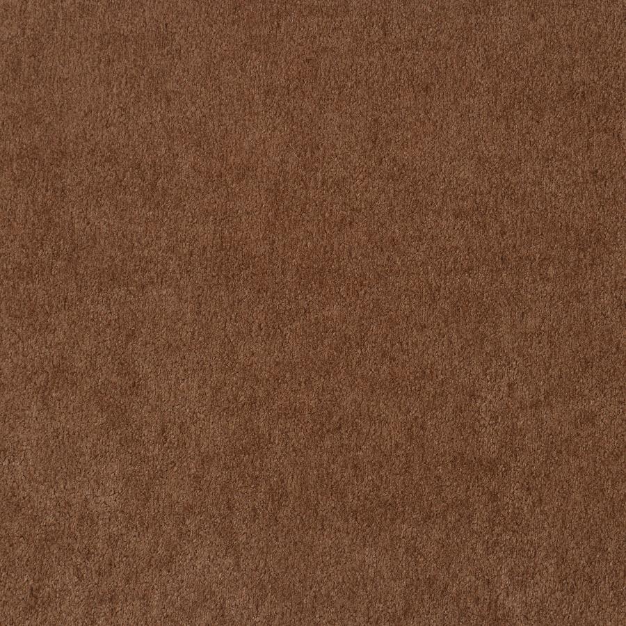 Selma - Velvet Upholstered Crescent Arm Sofa - Rust - Best Buy Furniture