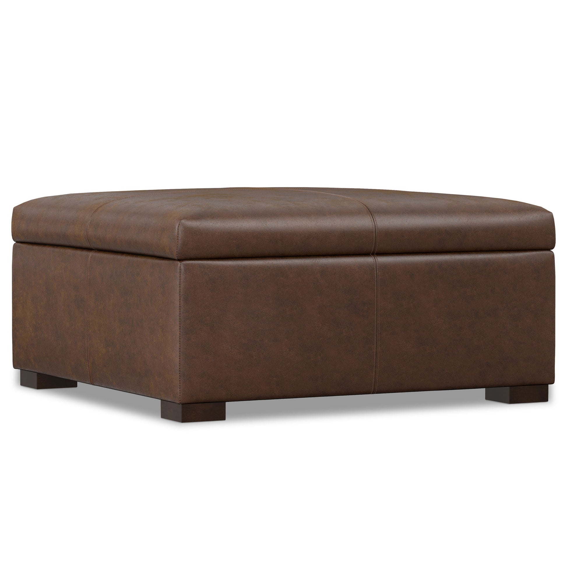 Gabbie - Coffee Table Upholstered Storage Ottoman - Best Buy Furniture