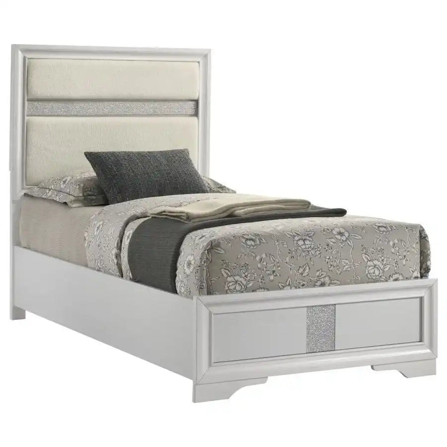 Miranda - Upholstered Panel Bed - Best Buy Furniture