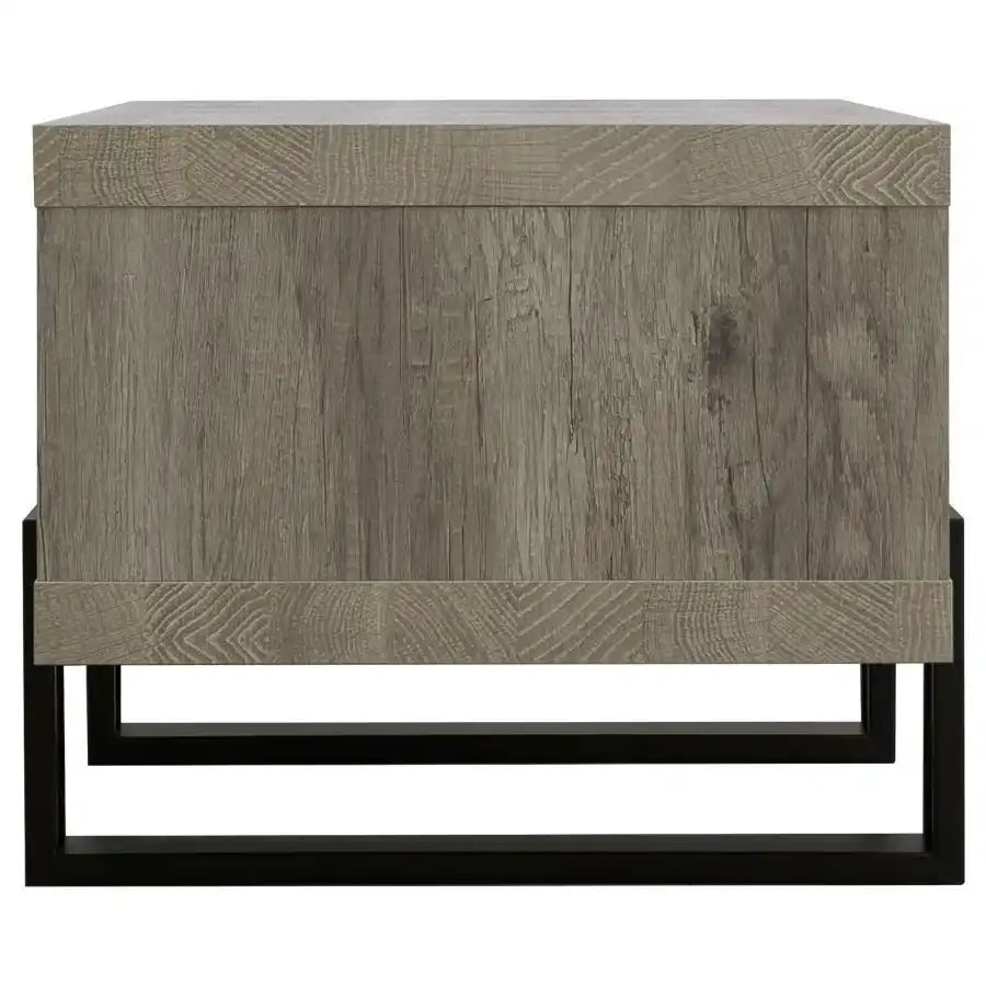 Dinard - Engineered Wood Coffee Table - Gray Driftwood - Best Buy Furniture