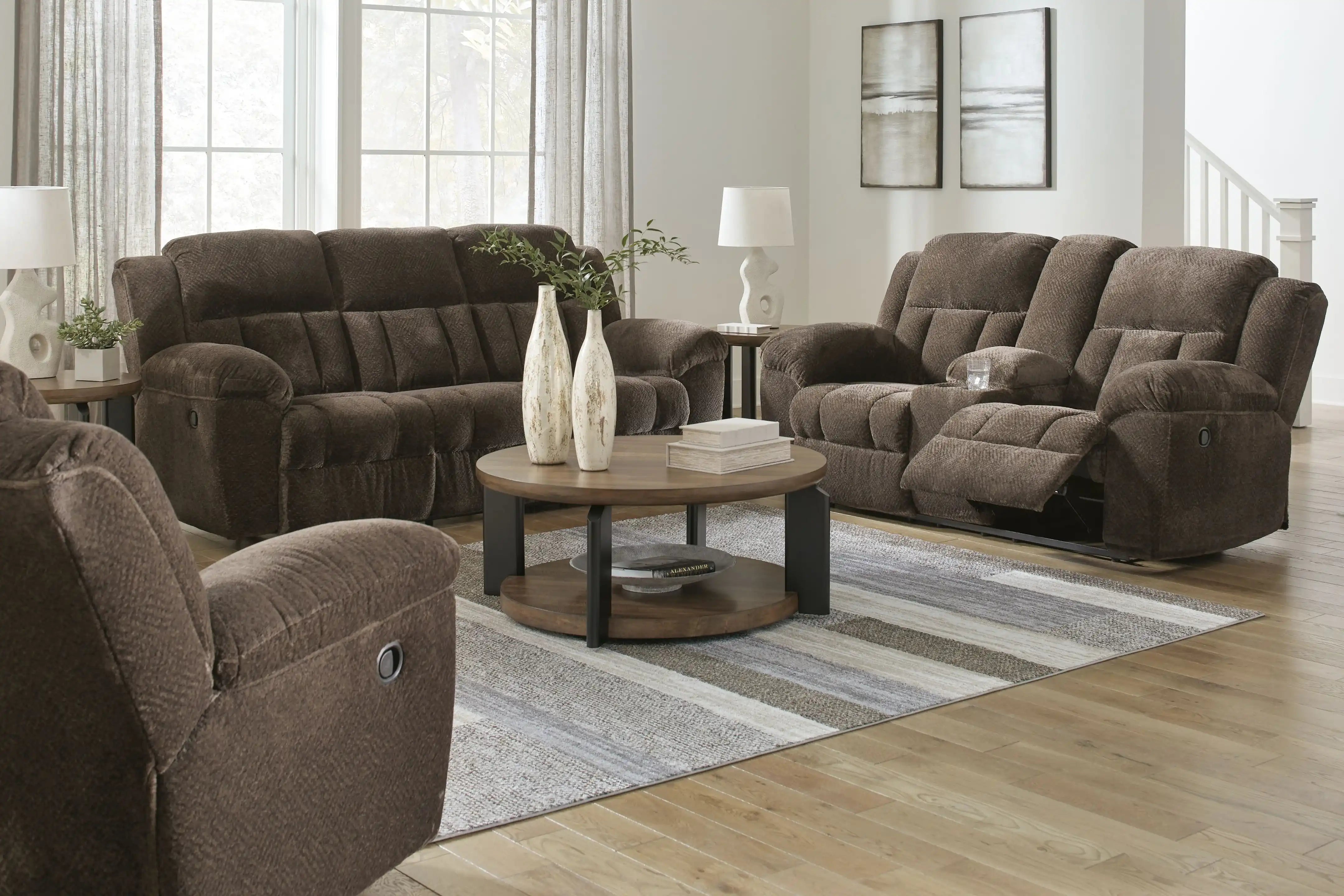 Frohn - Reclining Living Room Set - Best Buy Furniture
