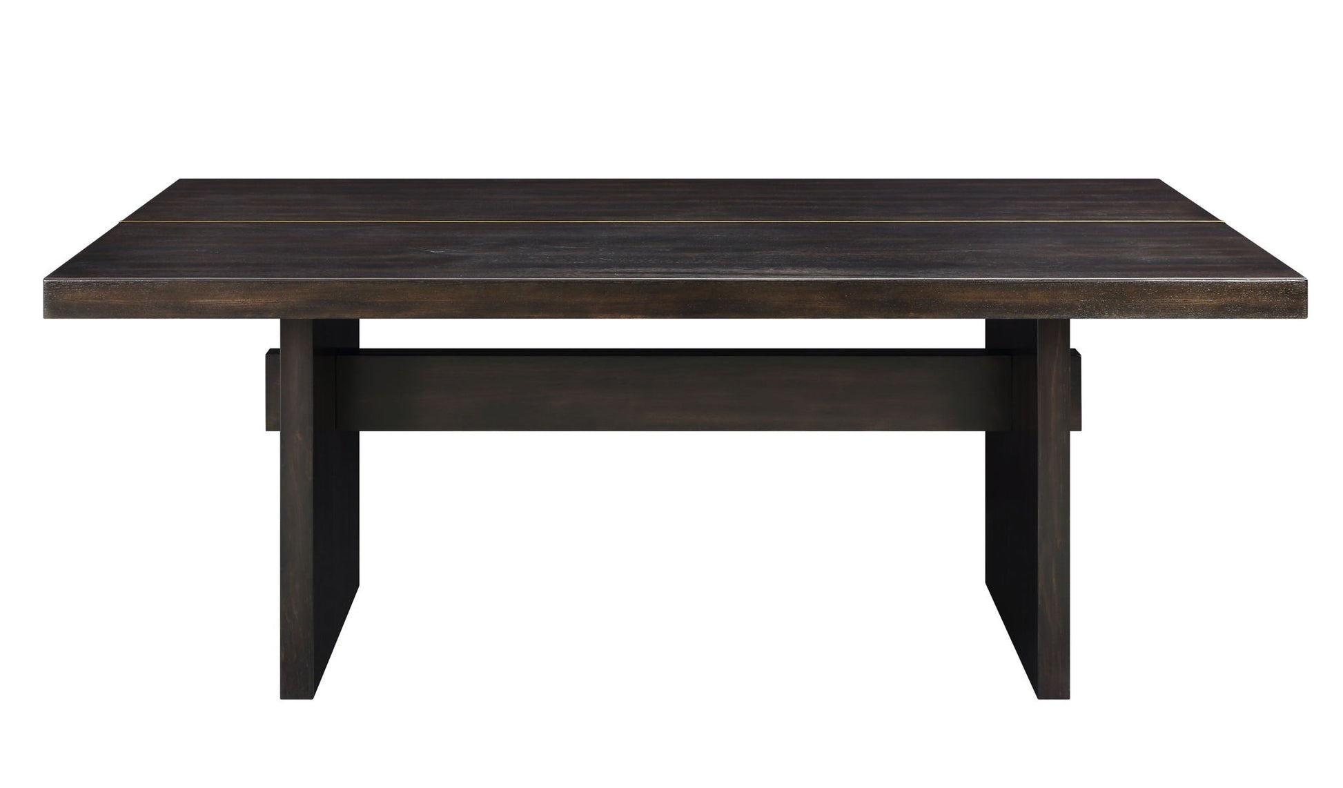 Jaramillo - Rustic Dining Table - Espresso / Gold - Best Buy Furniture