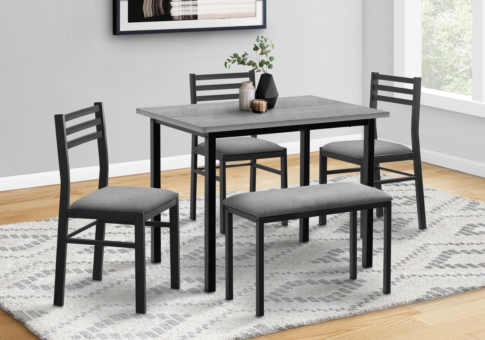 Dining Set, 5 Pieces Set, Rectangular, Small, Contemporary & Modern - Best Buy Furniture