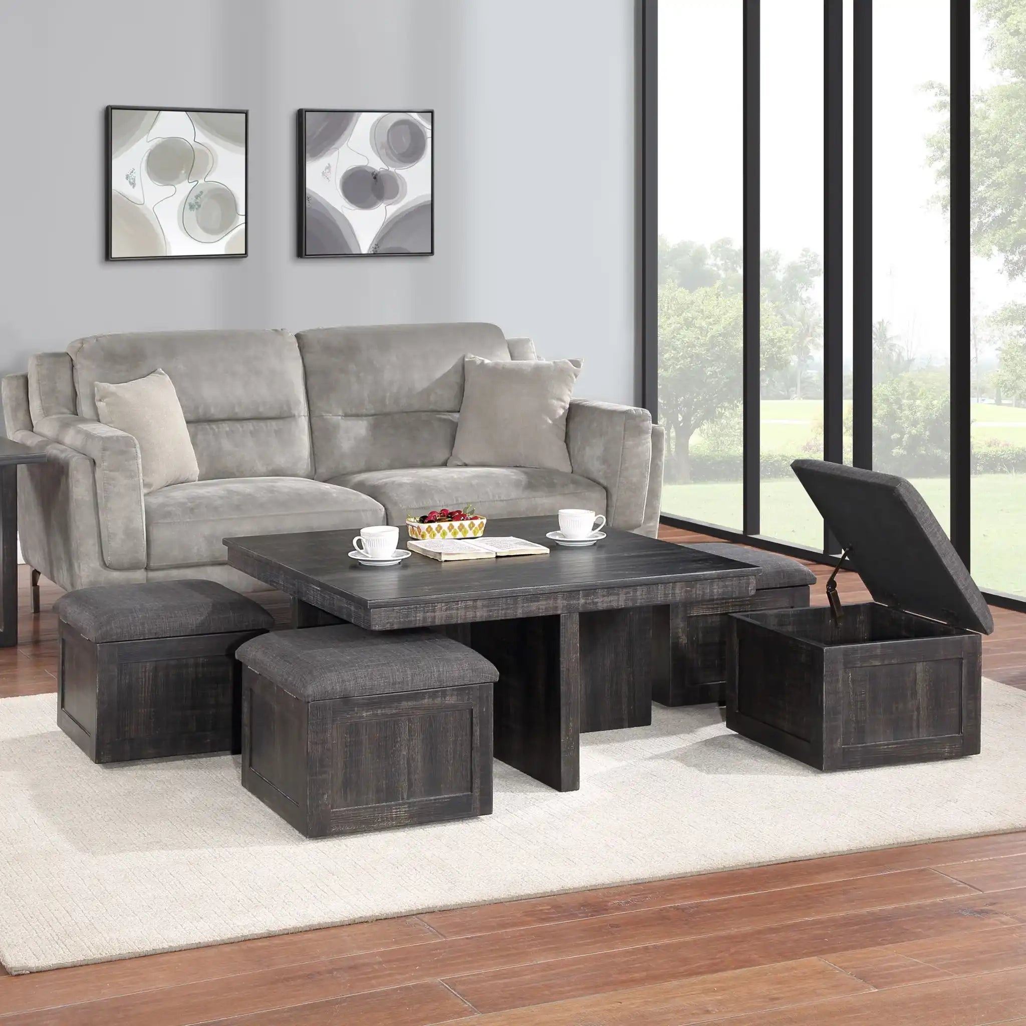 Moseberg - Coffee Table Set - Best Buy Furniture