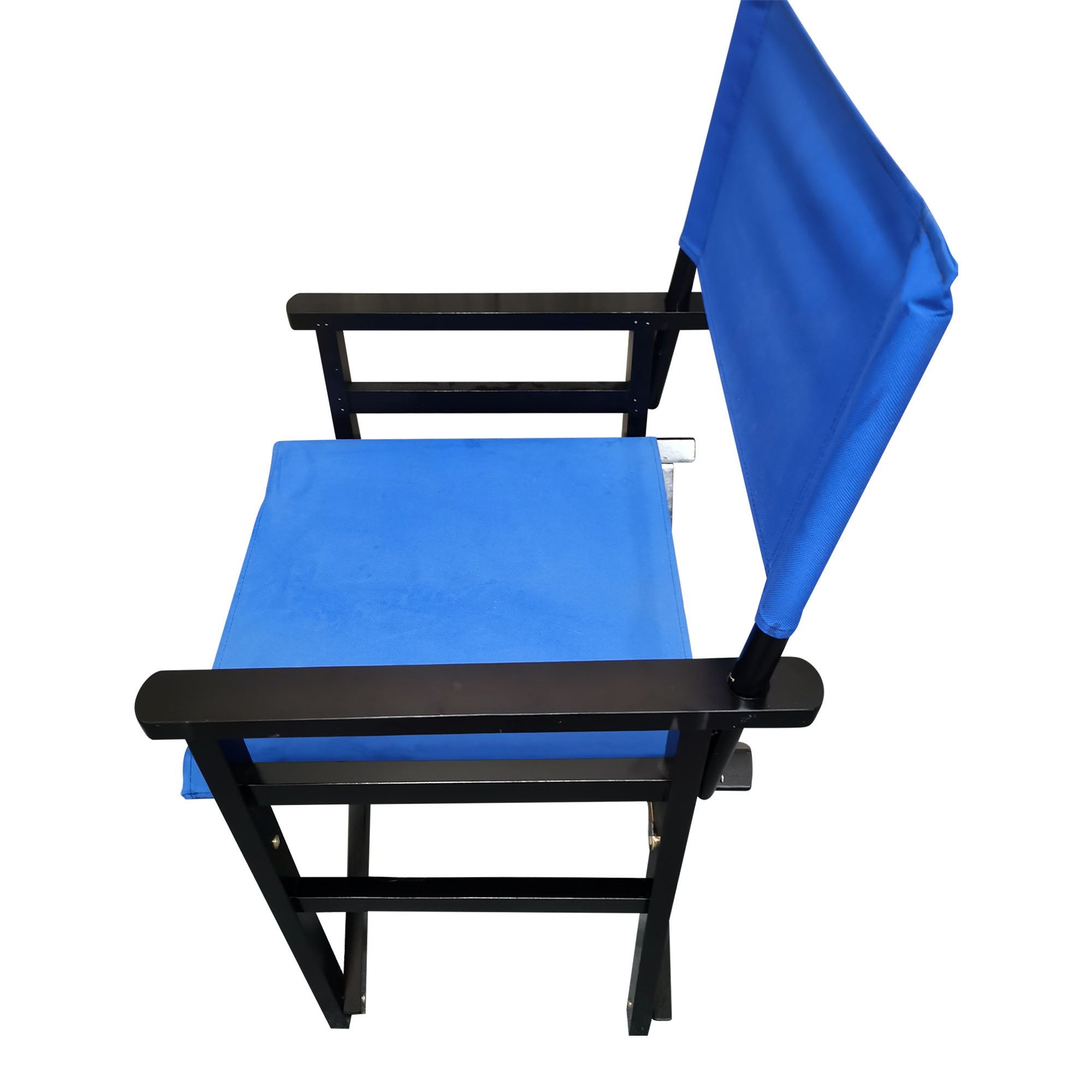 Folding Chair Wooden Director Chair Canvas Folding Chair Folding Chair (Set of 2) - Blue - Best Buy Furniture