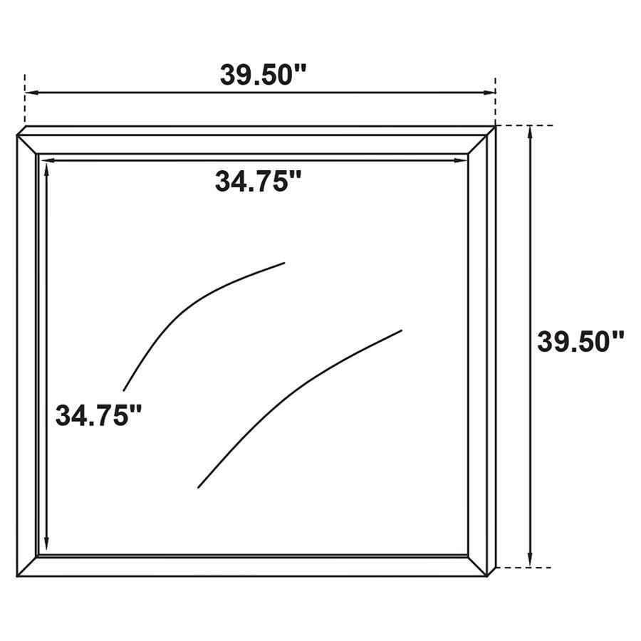 Marceline - Dresser Mirror - Best Buy Furniture