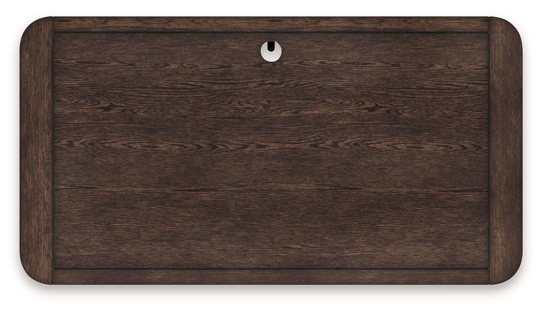 Breckington - Home Office Desk - Dark Brown - Best Buy Furniture