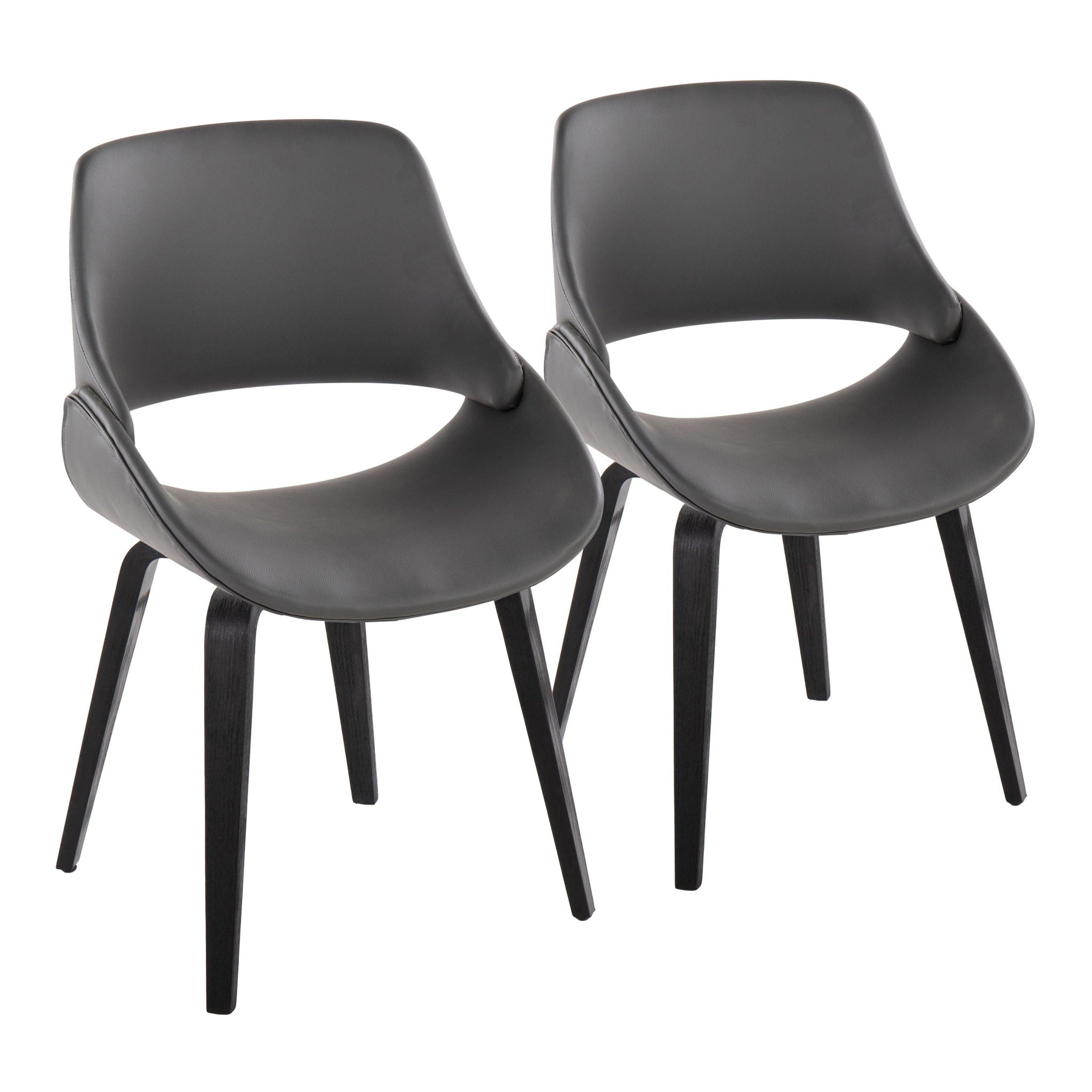 Fabrico - Mid Century Modern Comfortable Design Dining Chair (Set of 2) - Best Buy Furniture